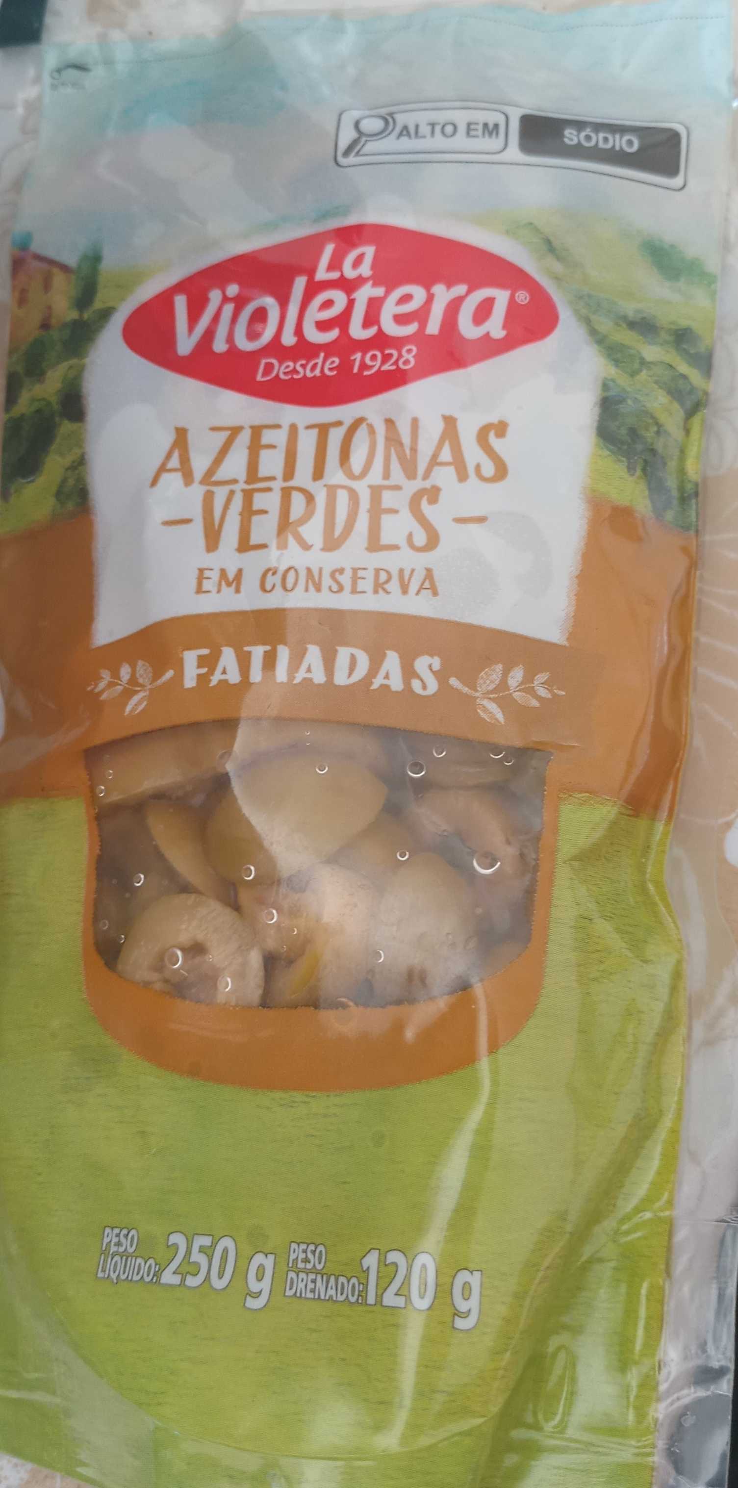 Azeitonas verdes em conserva