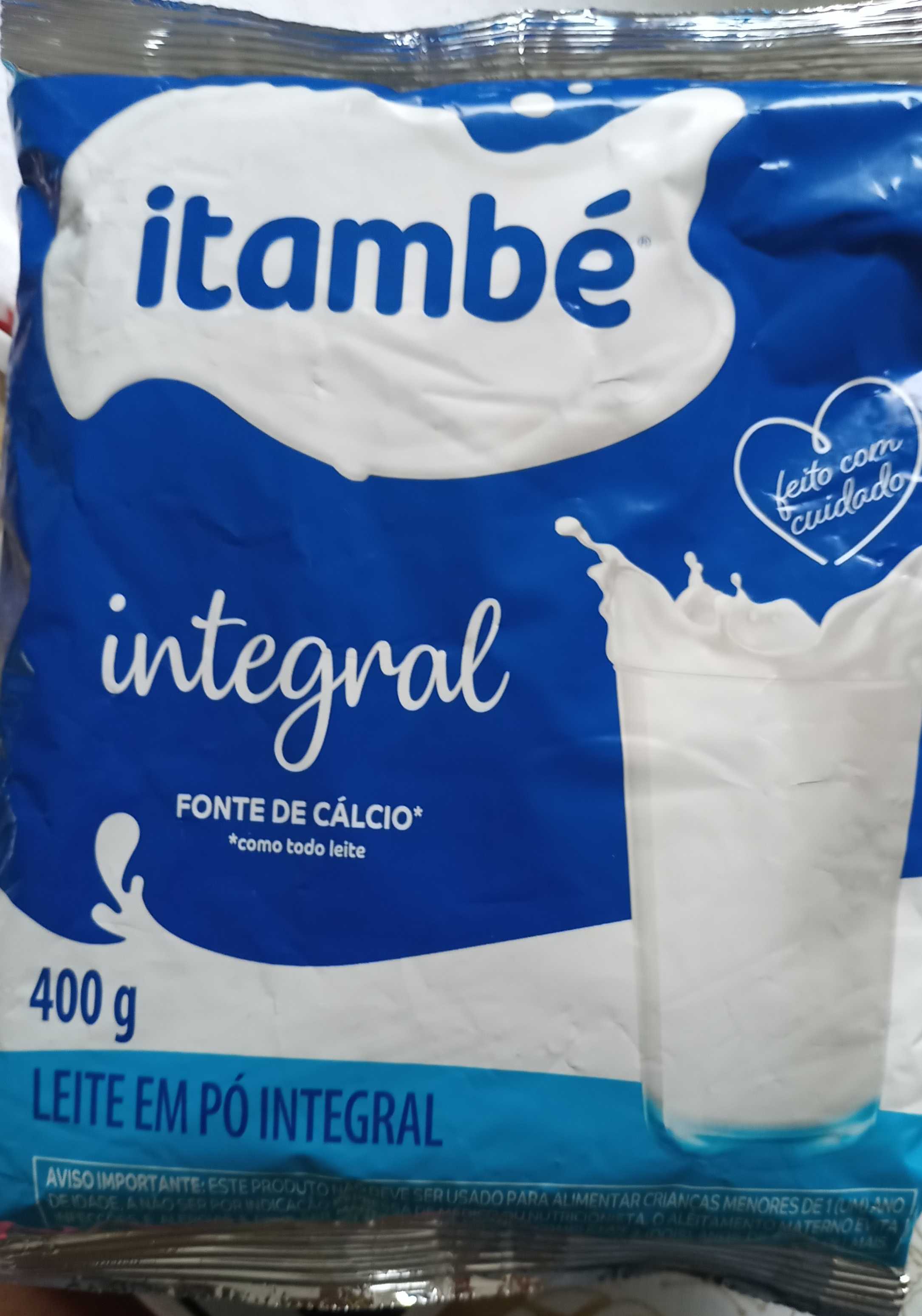 Leite em pó integral sem lactose