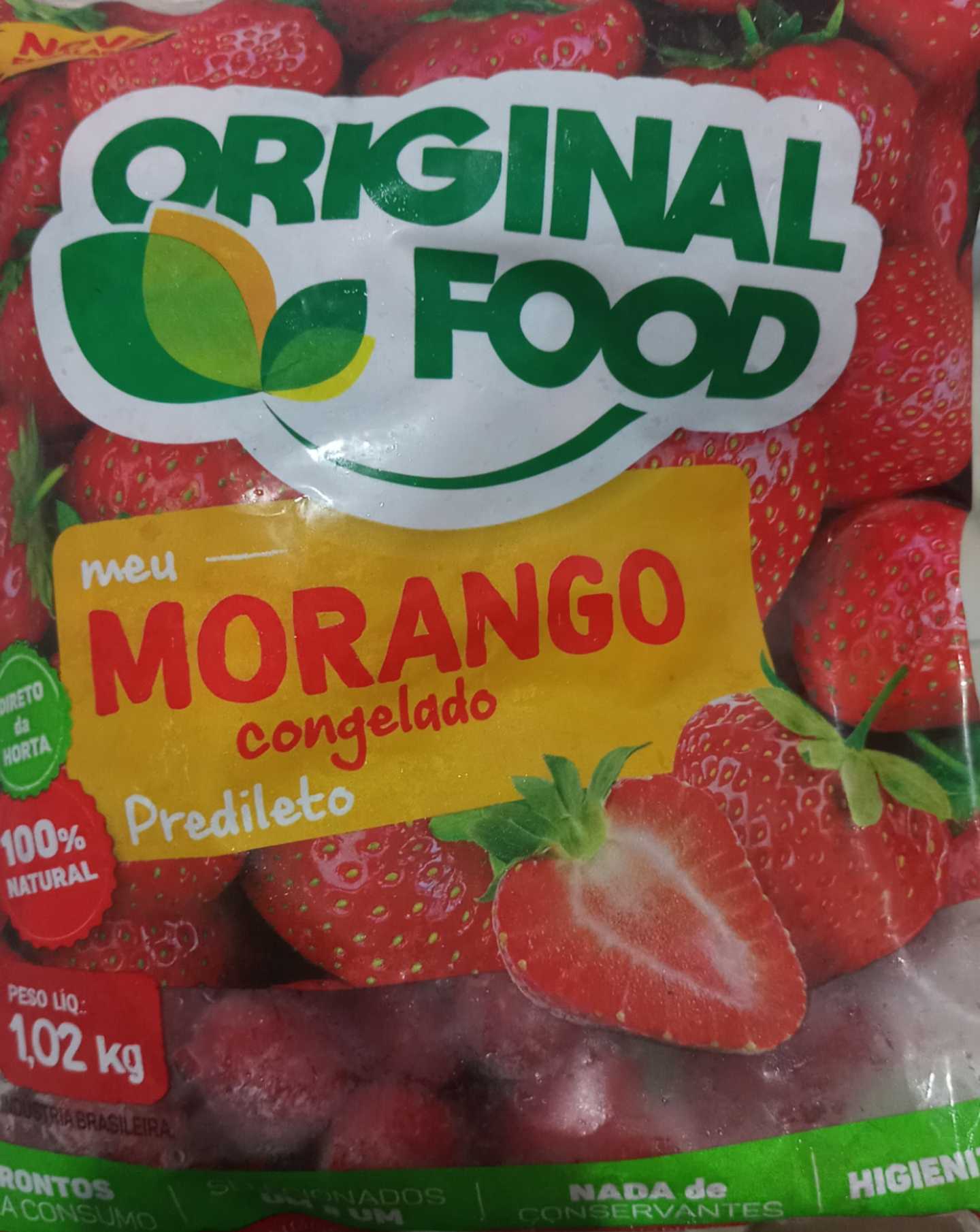 Morango Congelado