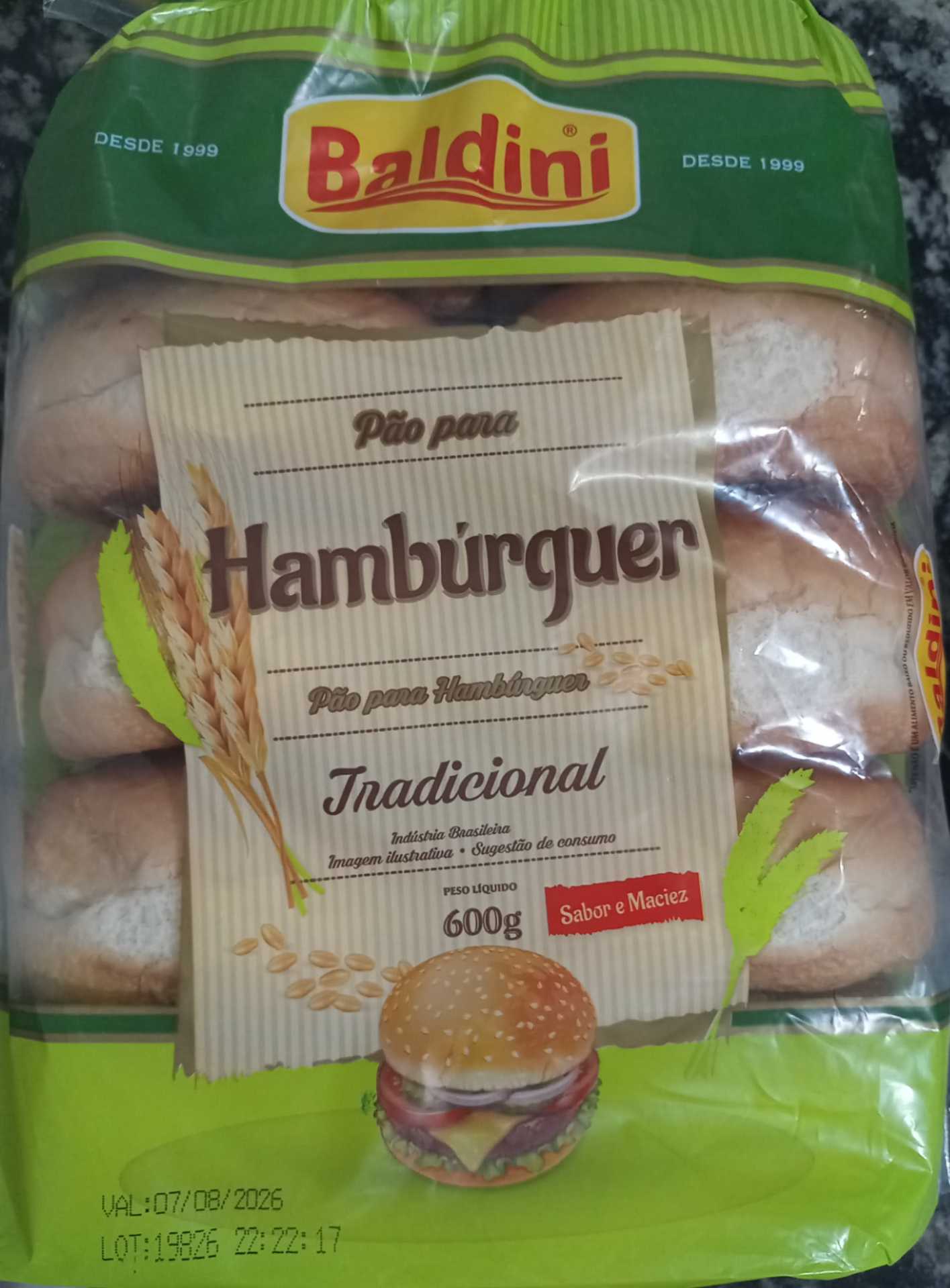 Pão de Hambúrguer