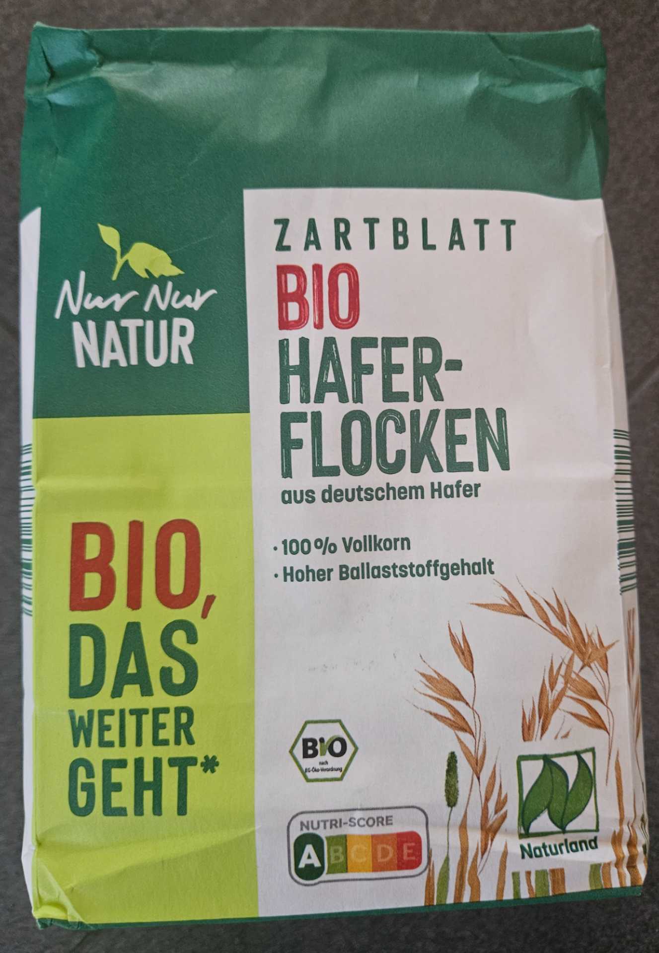 Bio Haferflocken Zartblatt