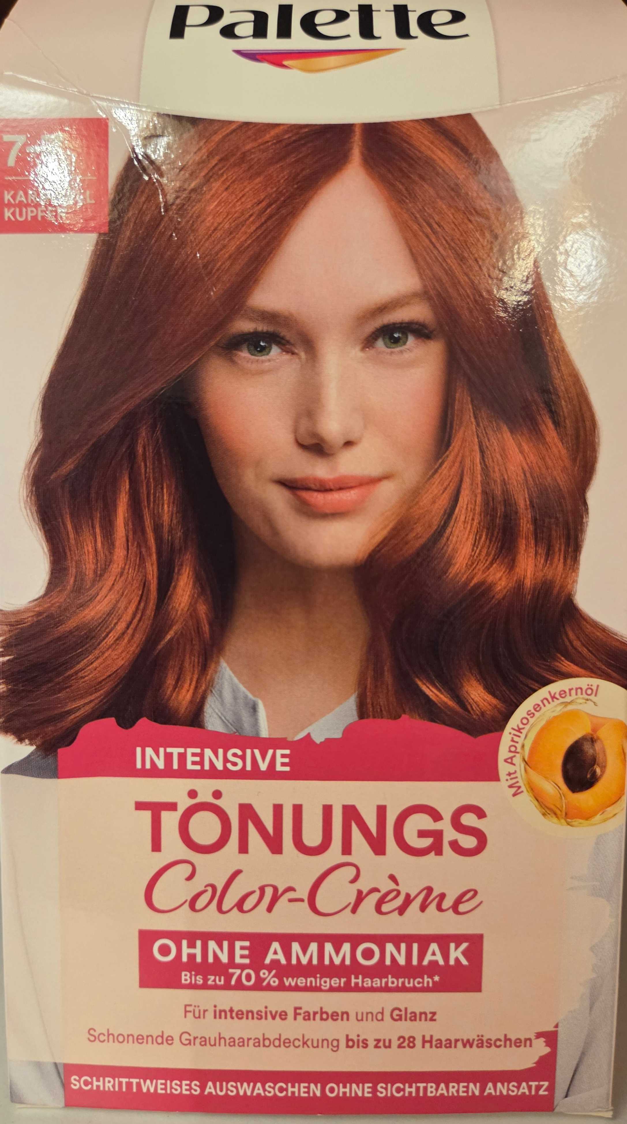 Intensiv Tönungs Color- Crème - Karamell Kupfer 