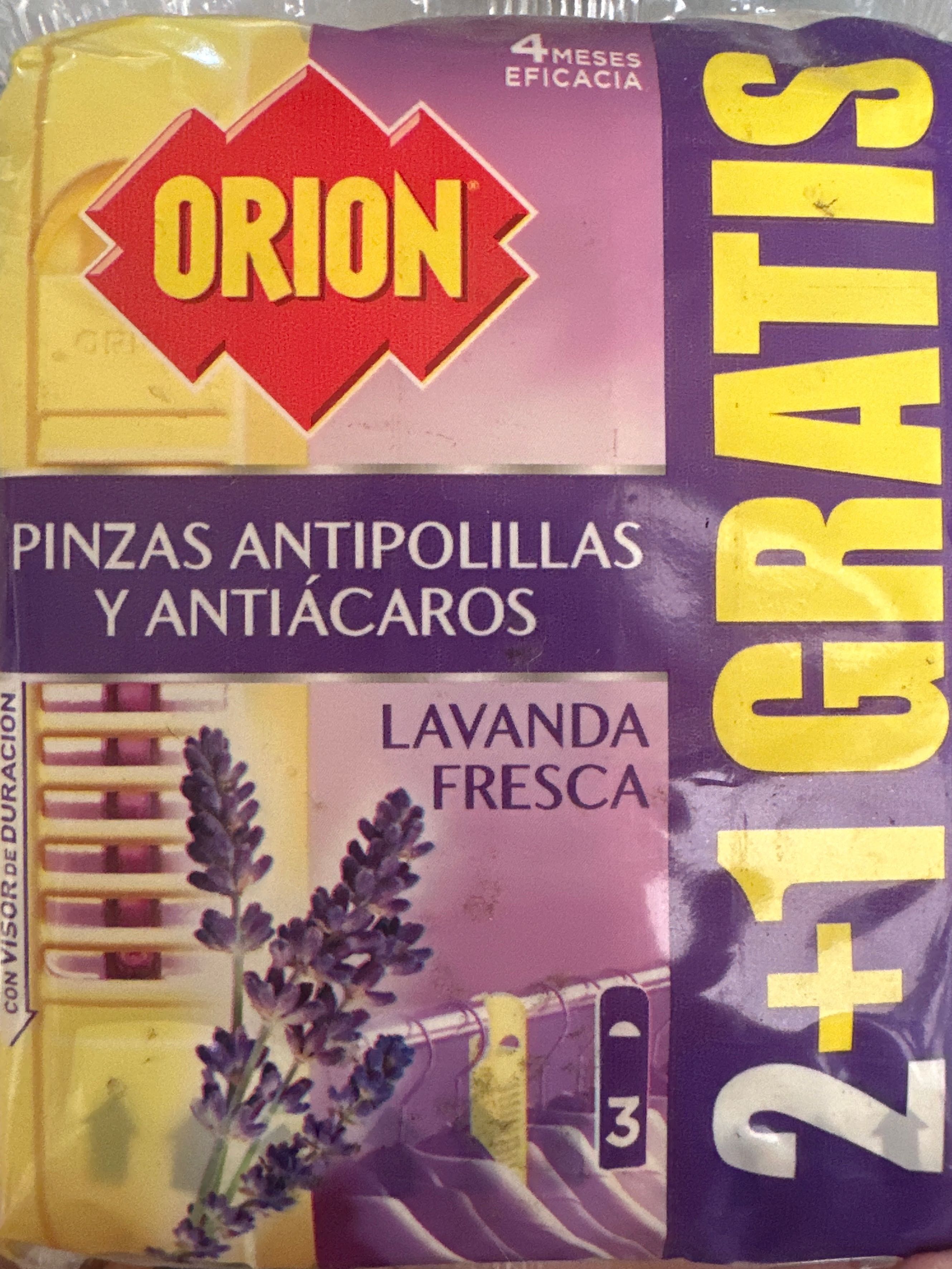Pinzas antipolillas y antiacaros