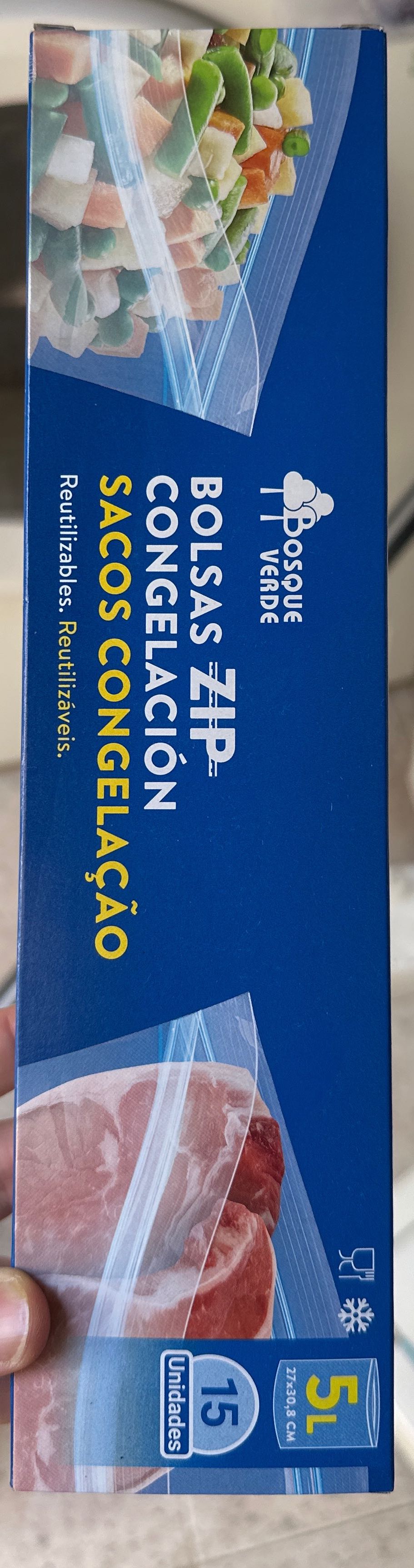 Bolsas congelador 5 l