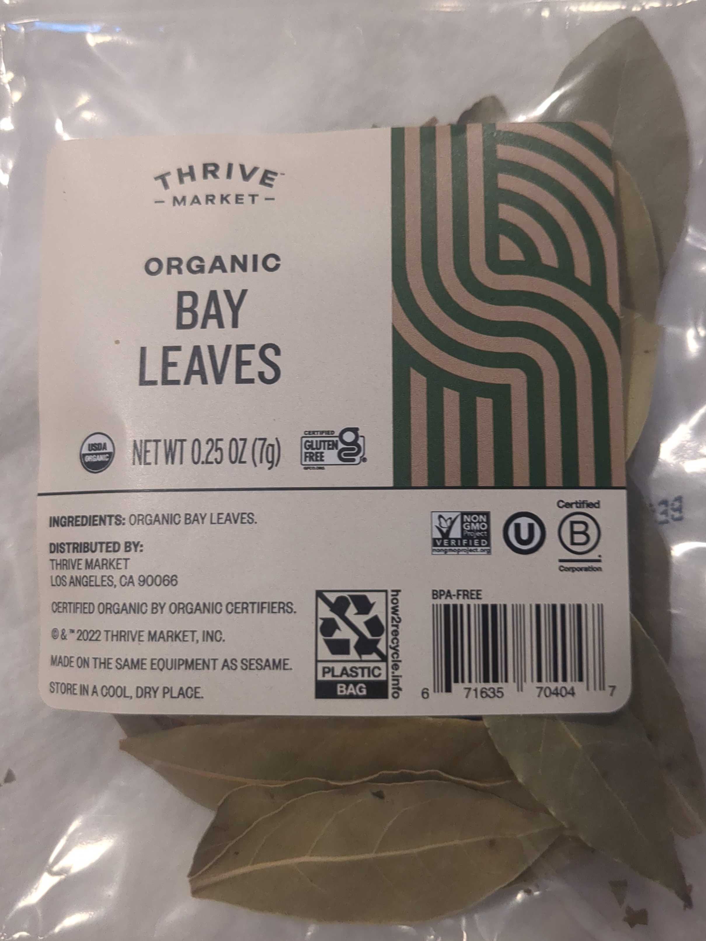 Organic Bay Leaves