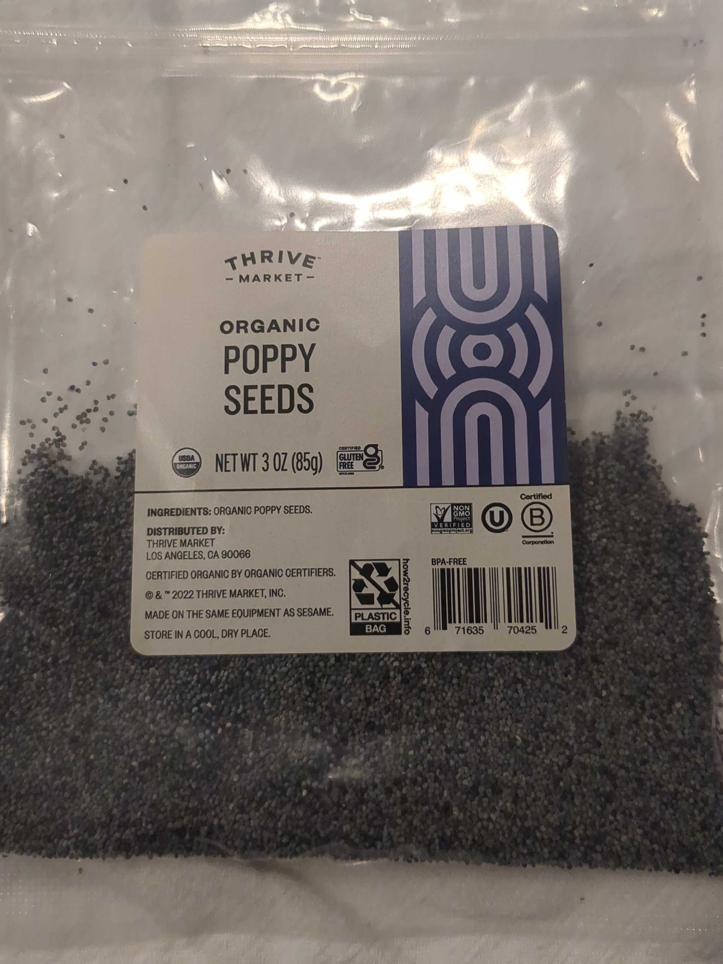 Organic Poppy Seeds