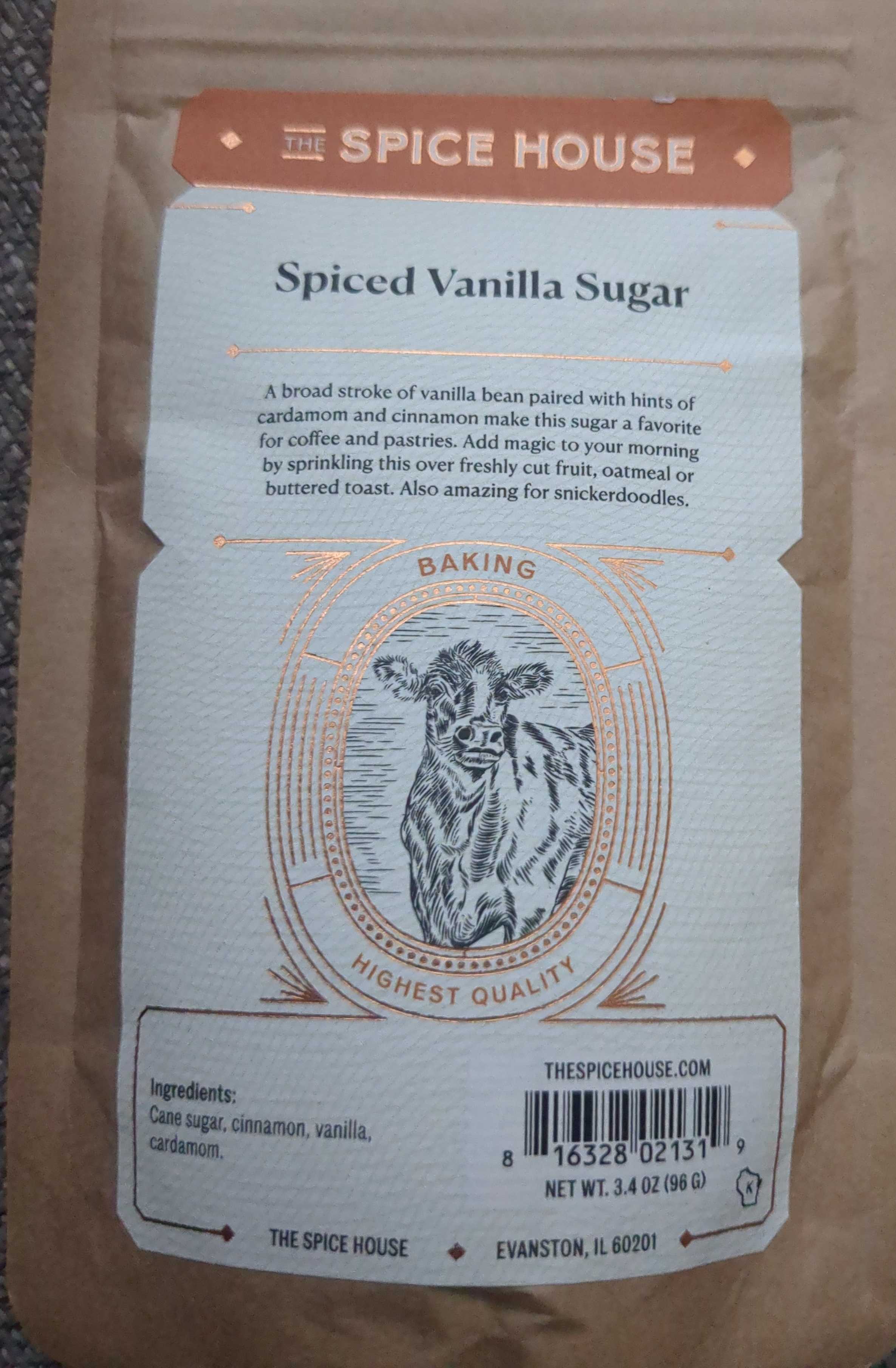 Spiced Vanilla Sugar