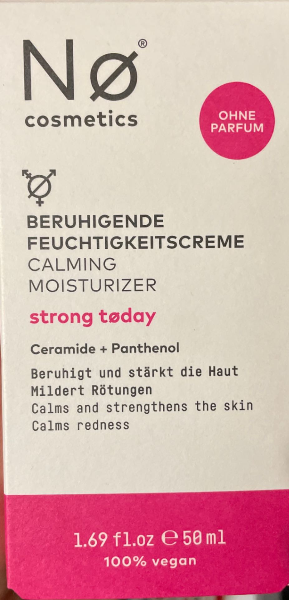 Beruhigende Feuchtigkeitscreme