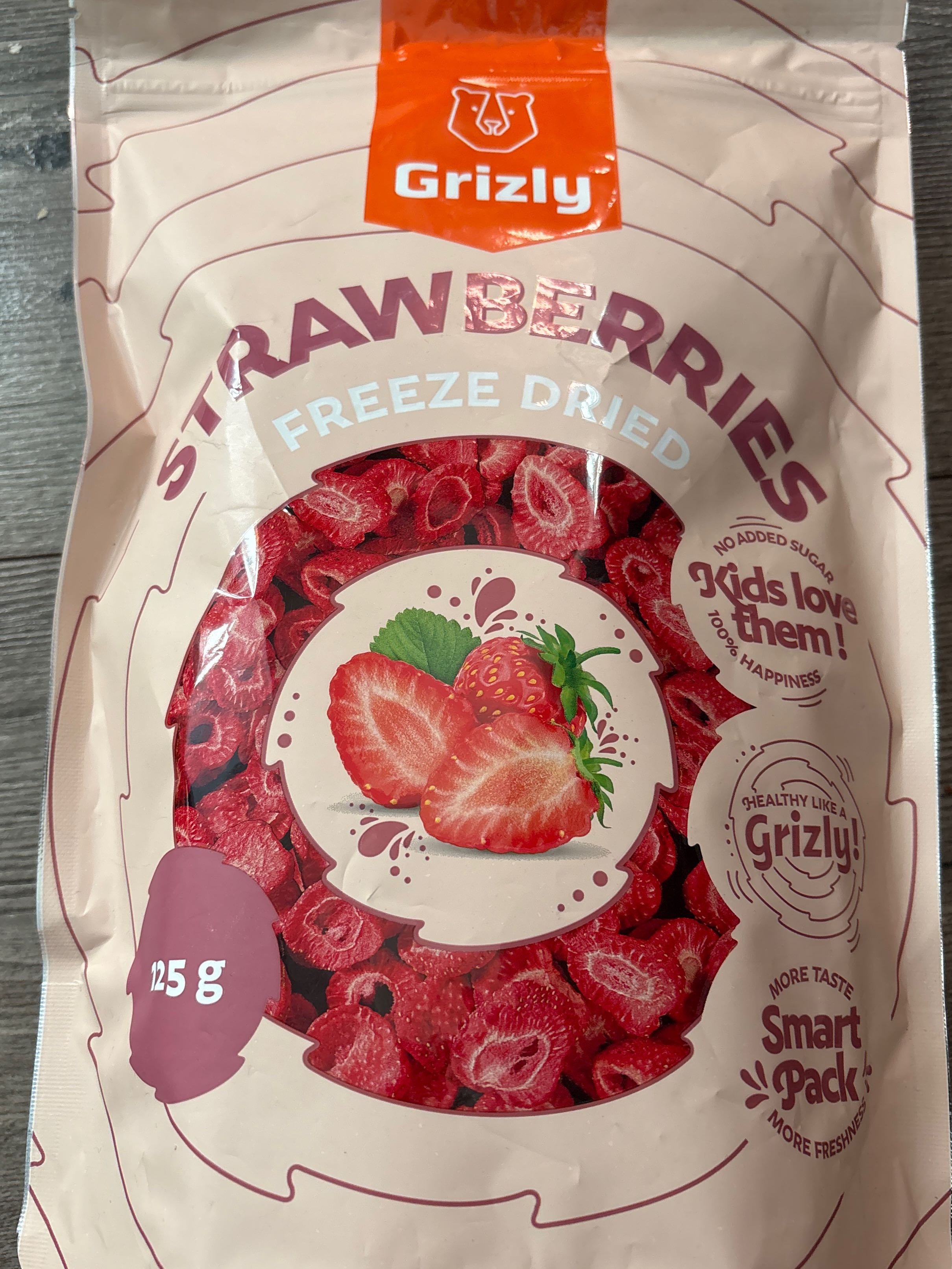 Truskawki liofilizowane