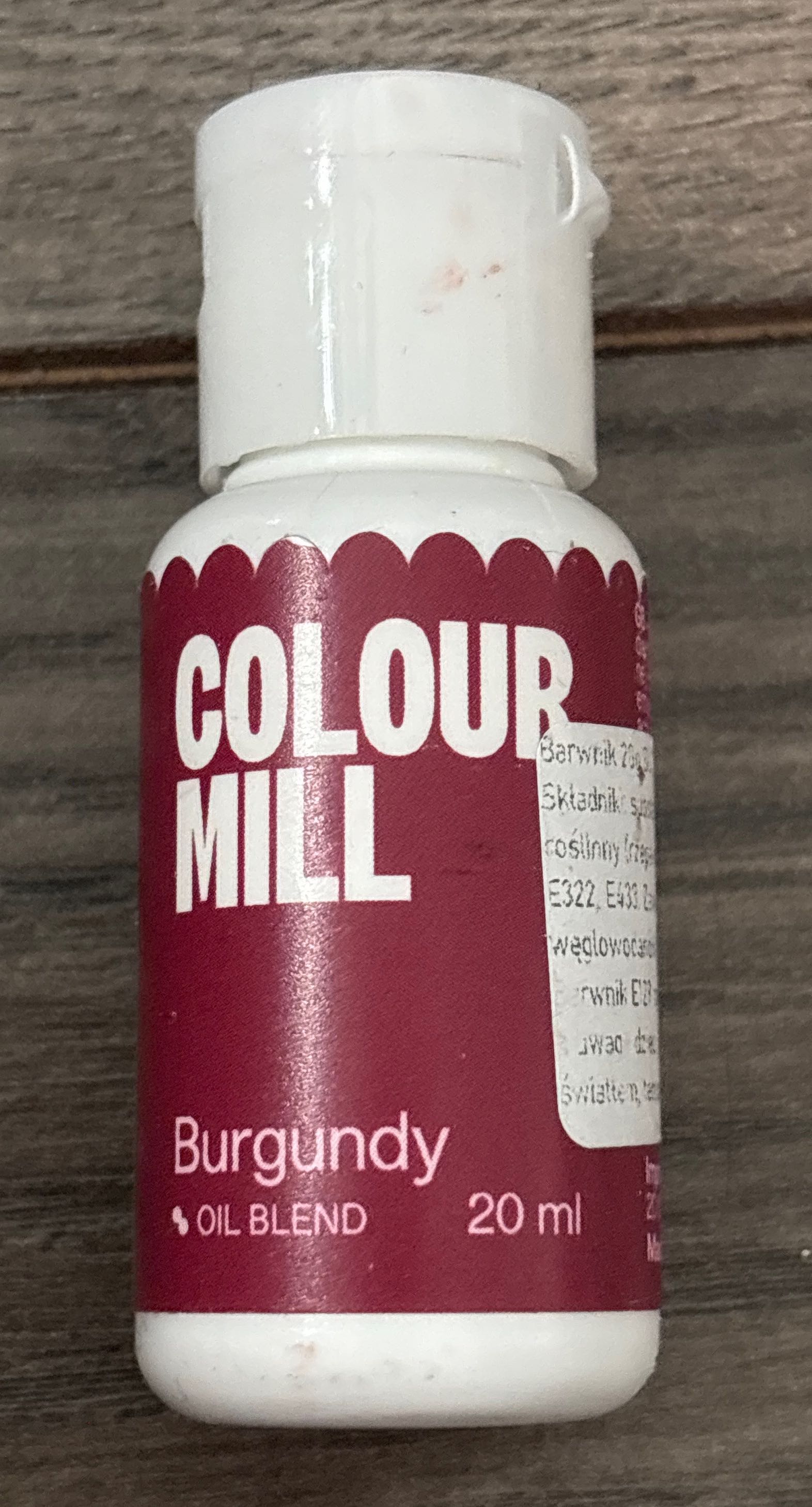 Barwnik olejowy burgund