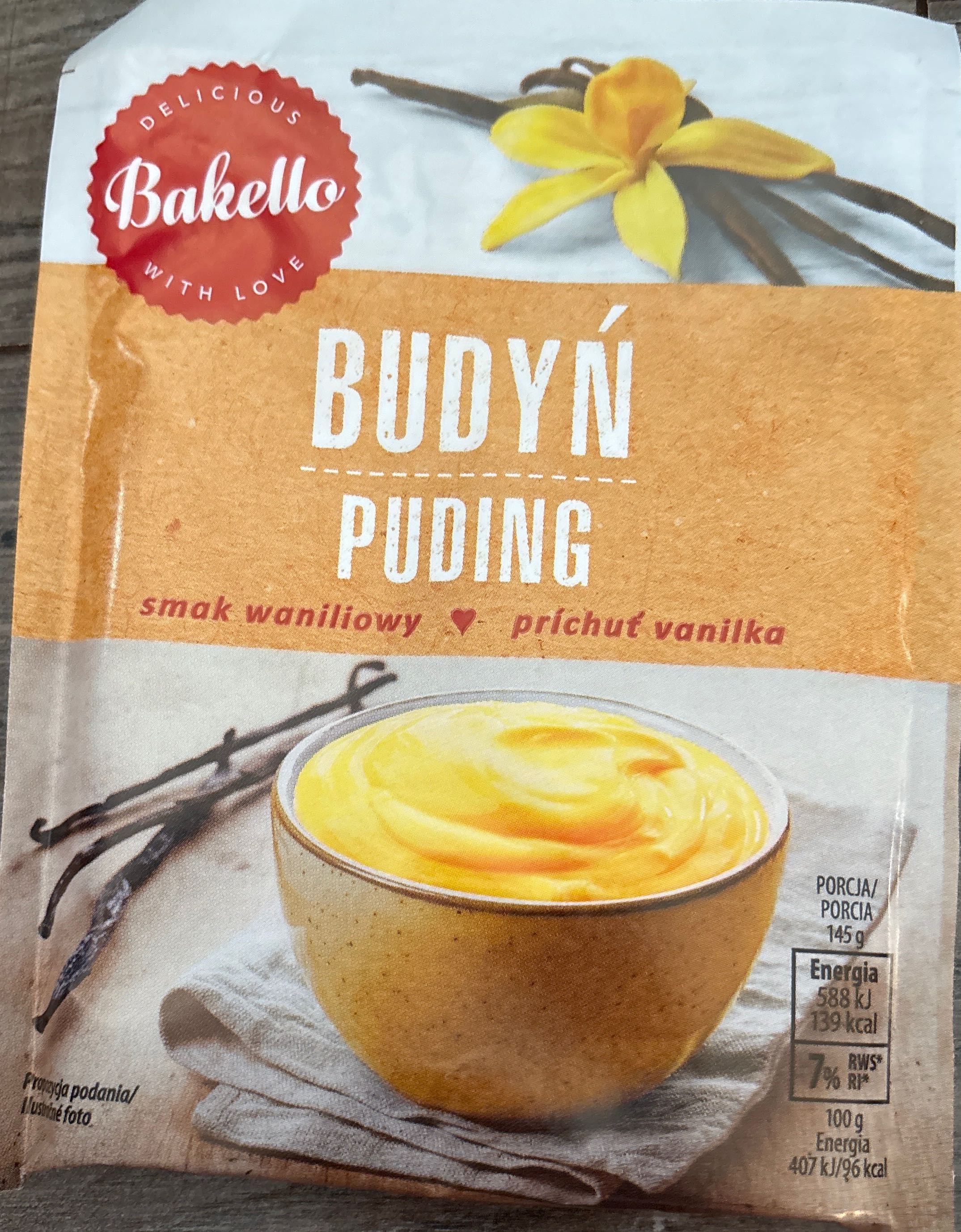Budyń waniliowy