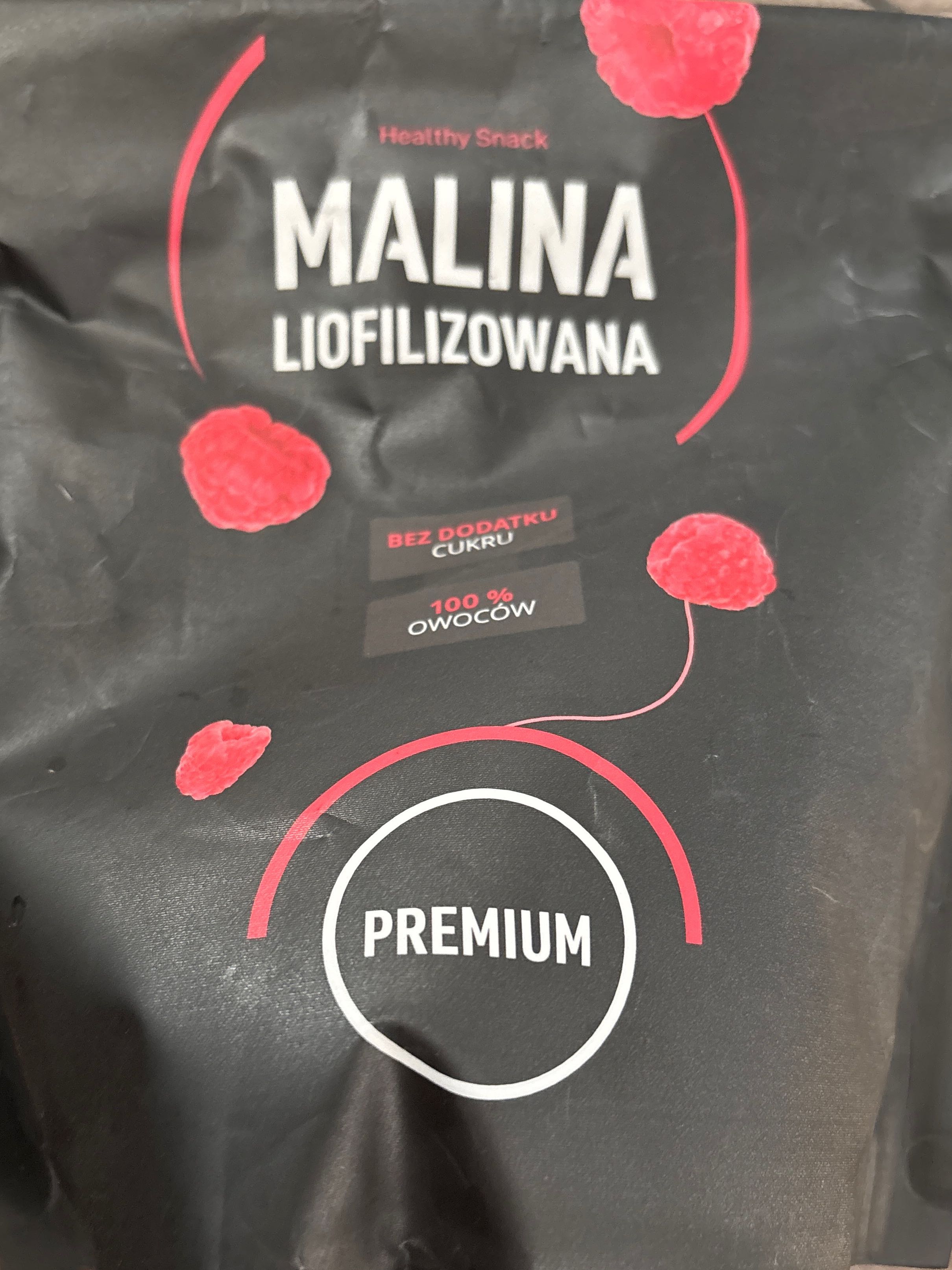 Malina liofilizowana