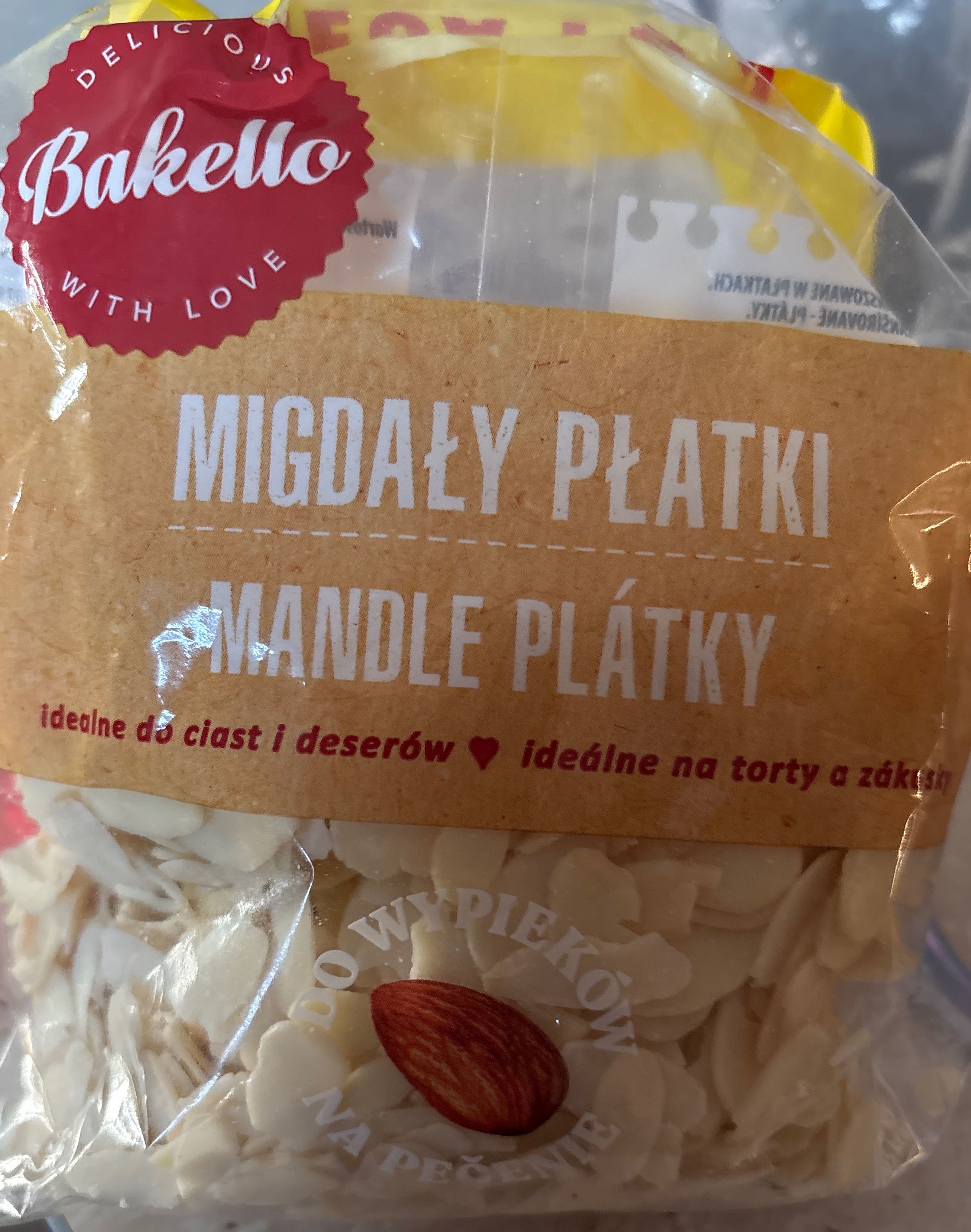 Migdały w płatkach