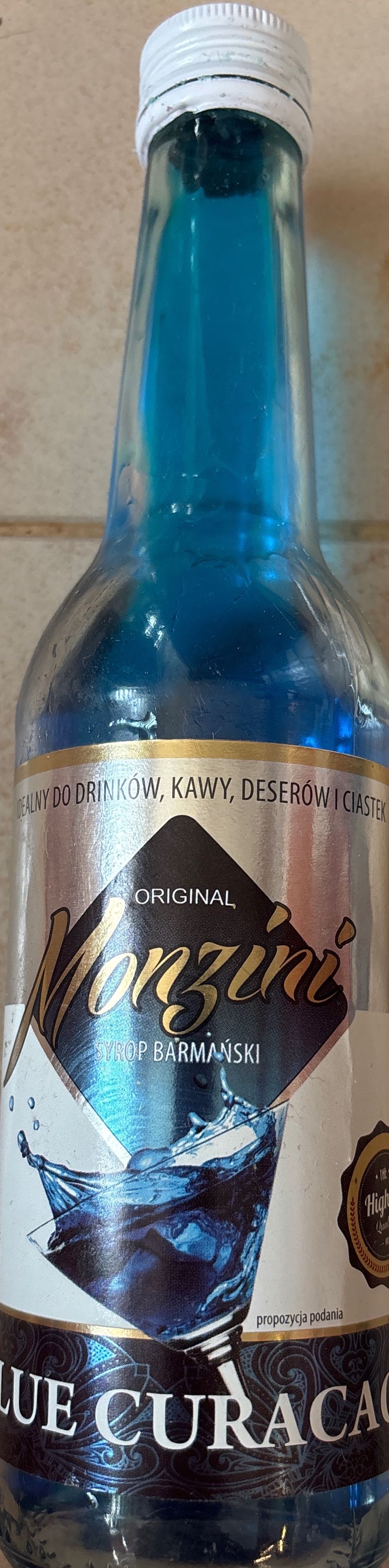 Syrop blue curacao