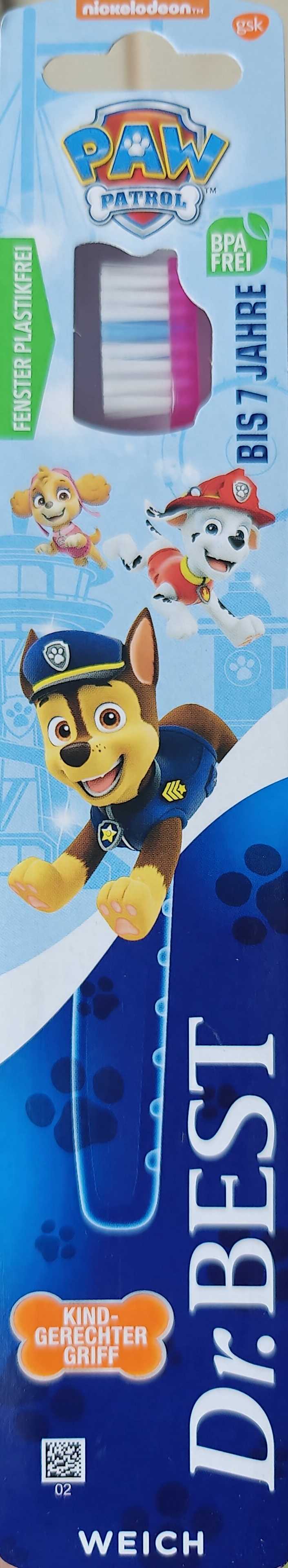 Paw Patrol Zahnbürste bis 7 Jahre