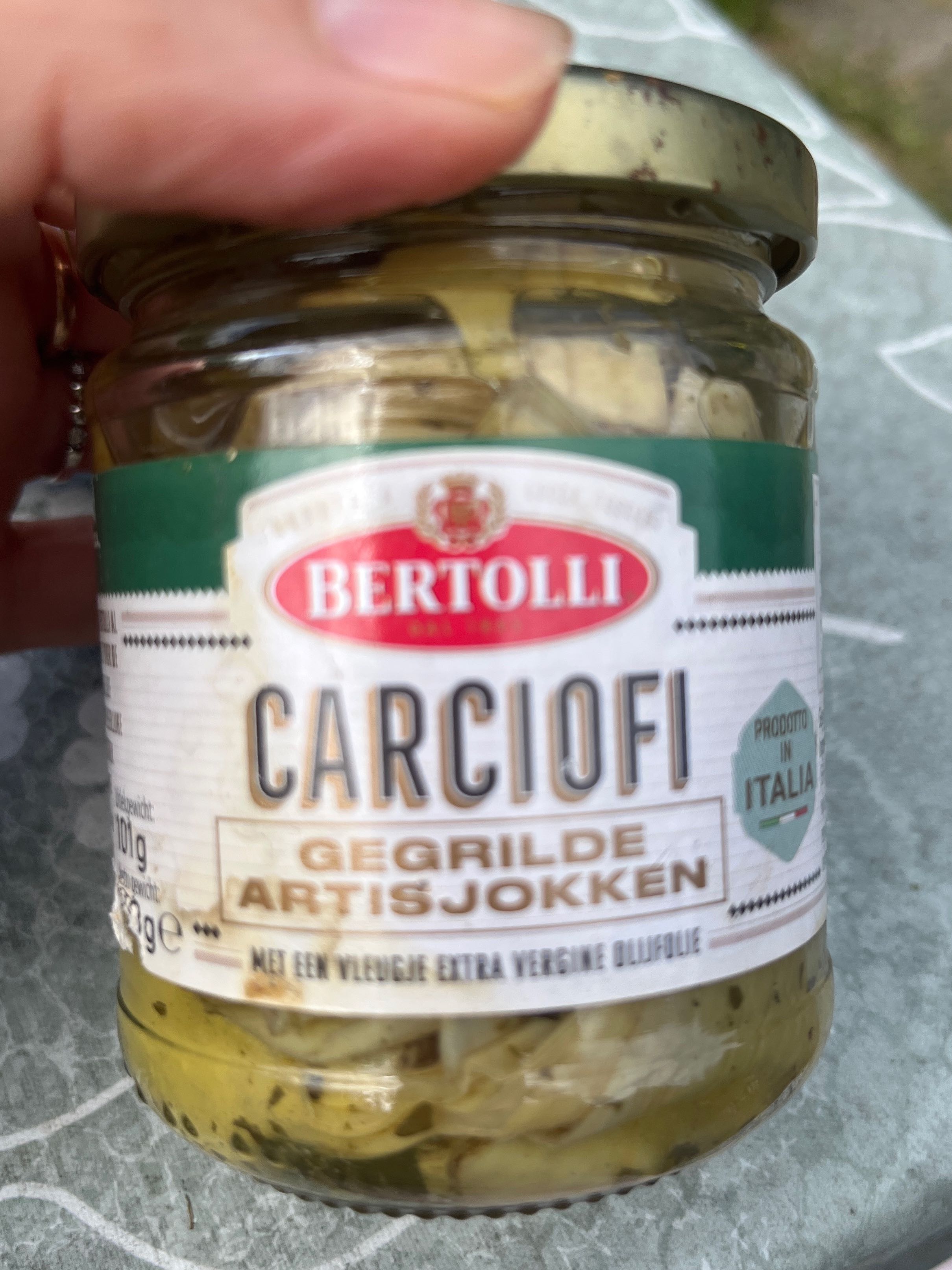 Gegrilde artisjokken