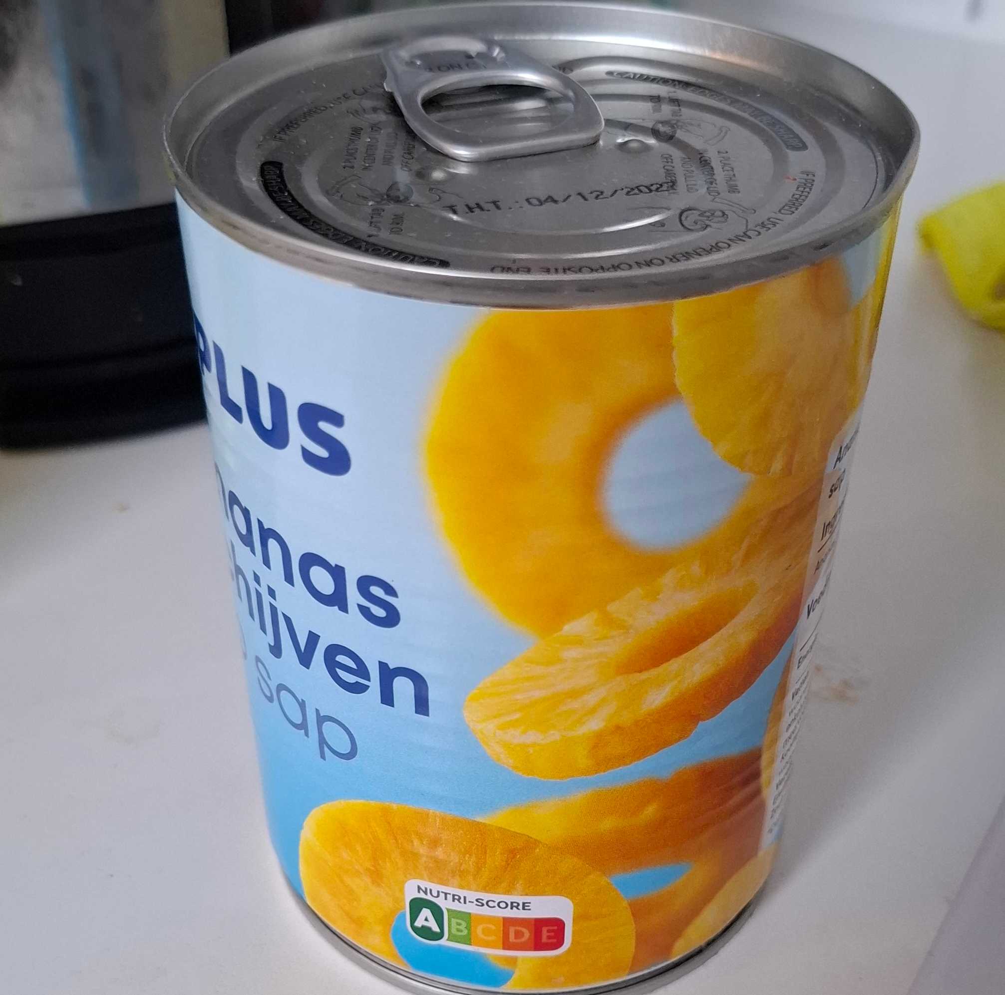 Ananas op siroop