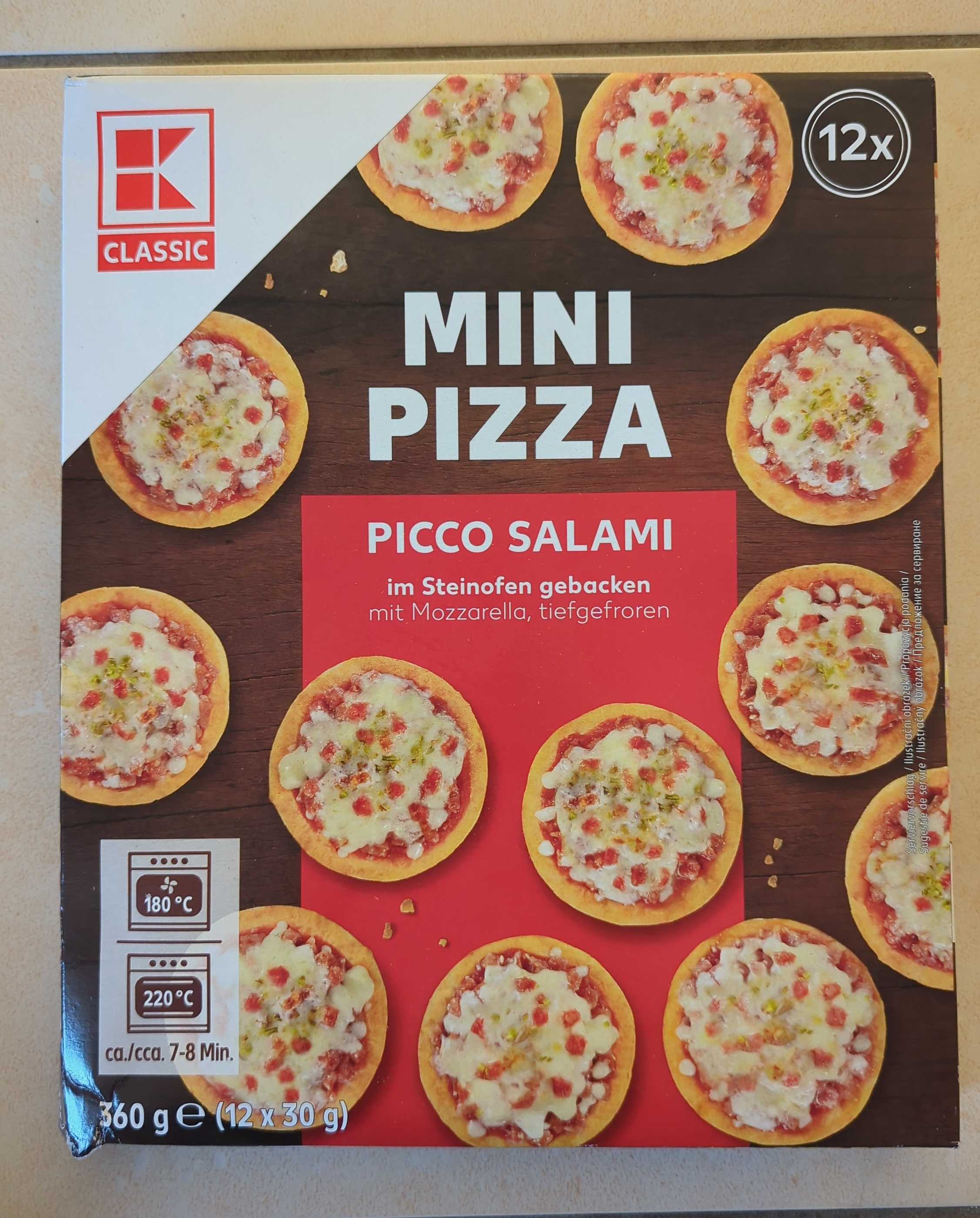 Pizza-Minis - Salami