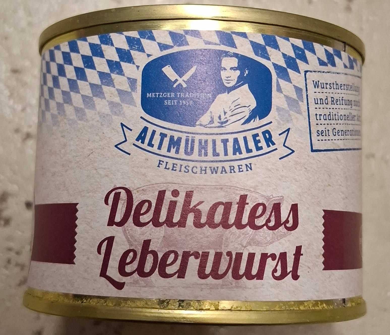 Delikatess Leberwurst