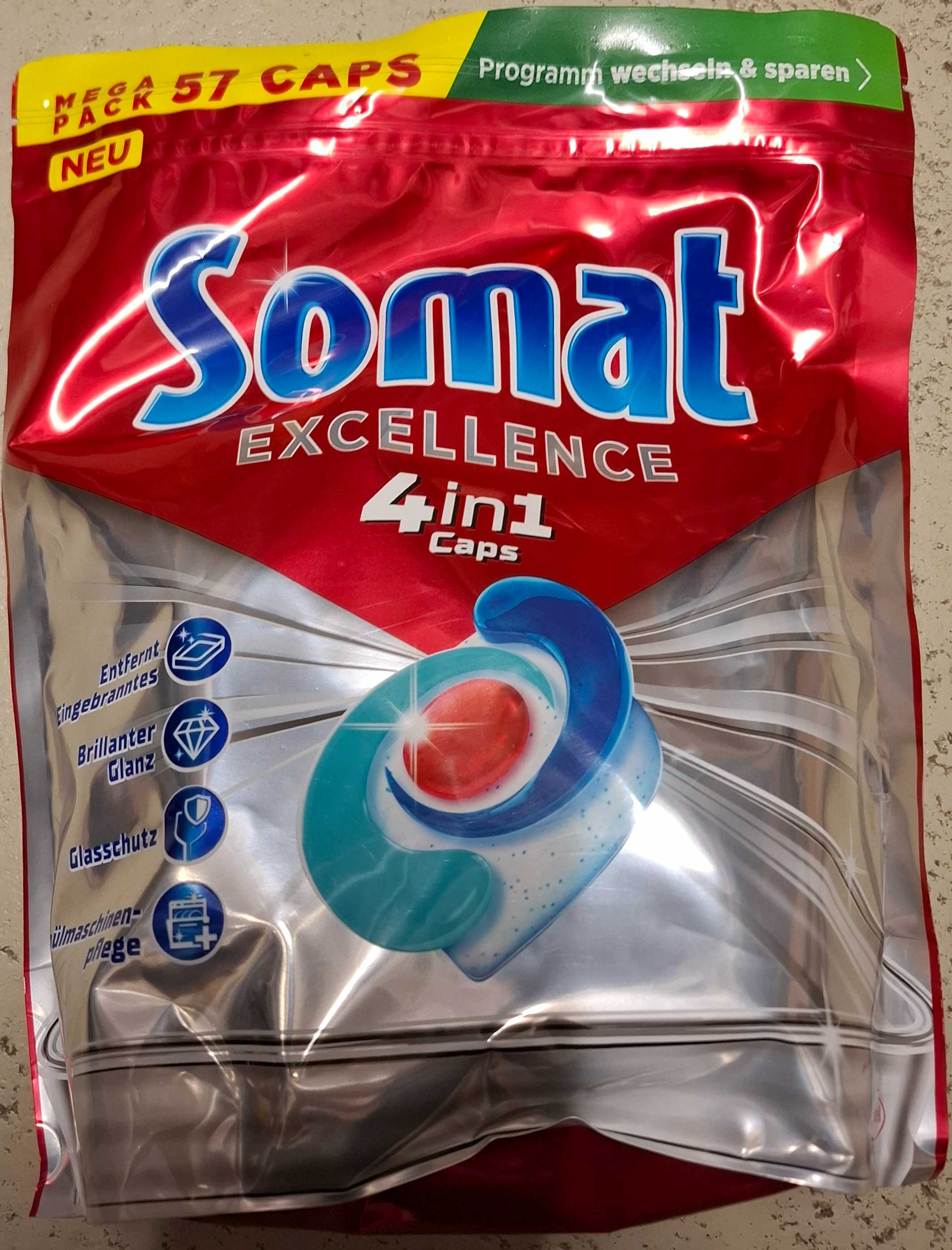 Excellence 4in1 Caps Spülmaschinentabs