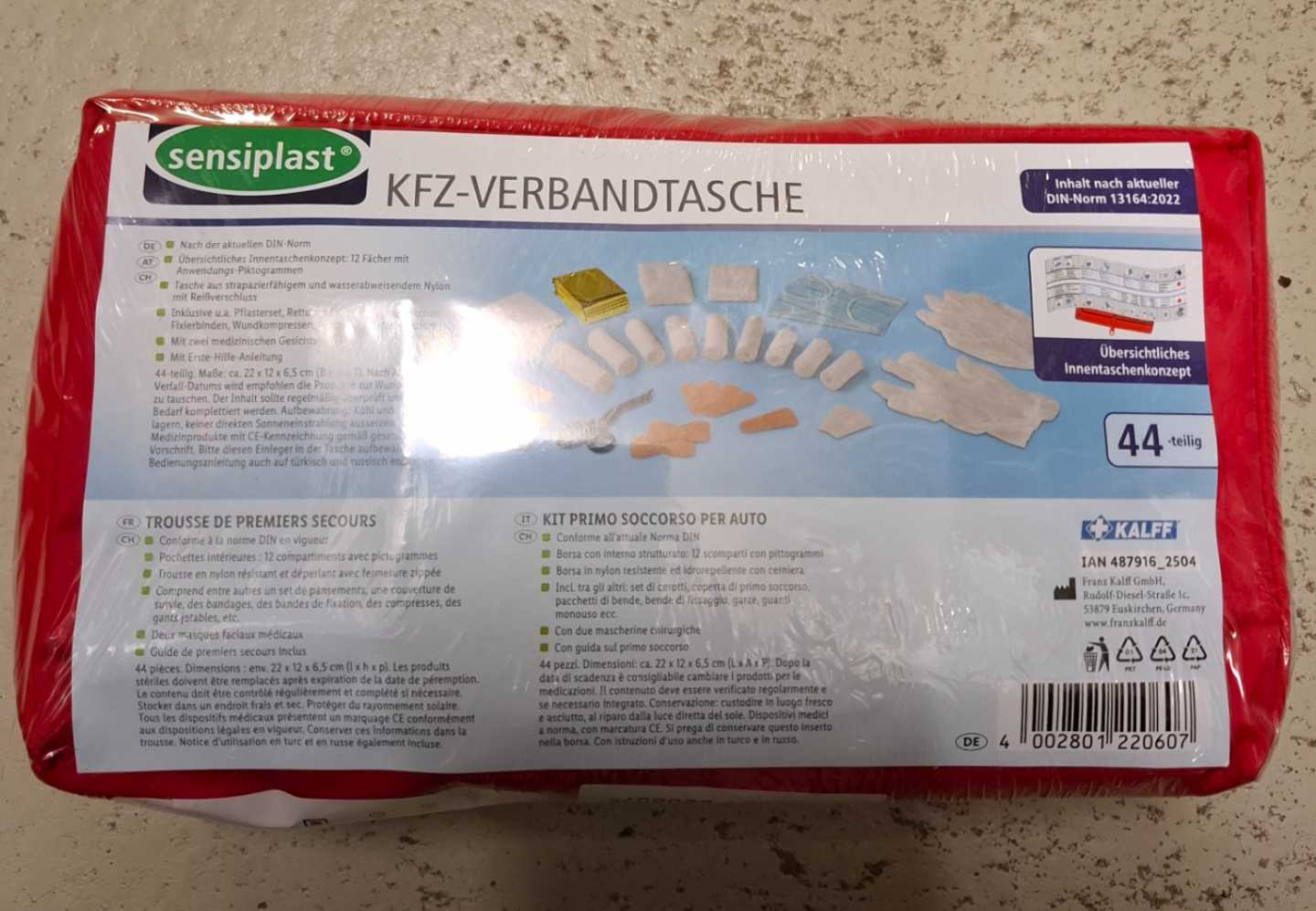 Kfz-Verbandtasche