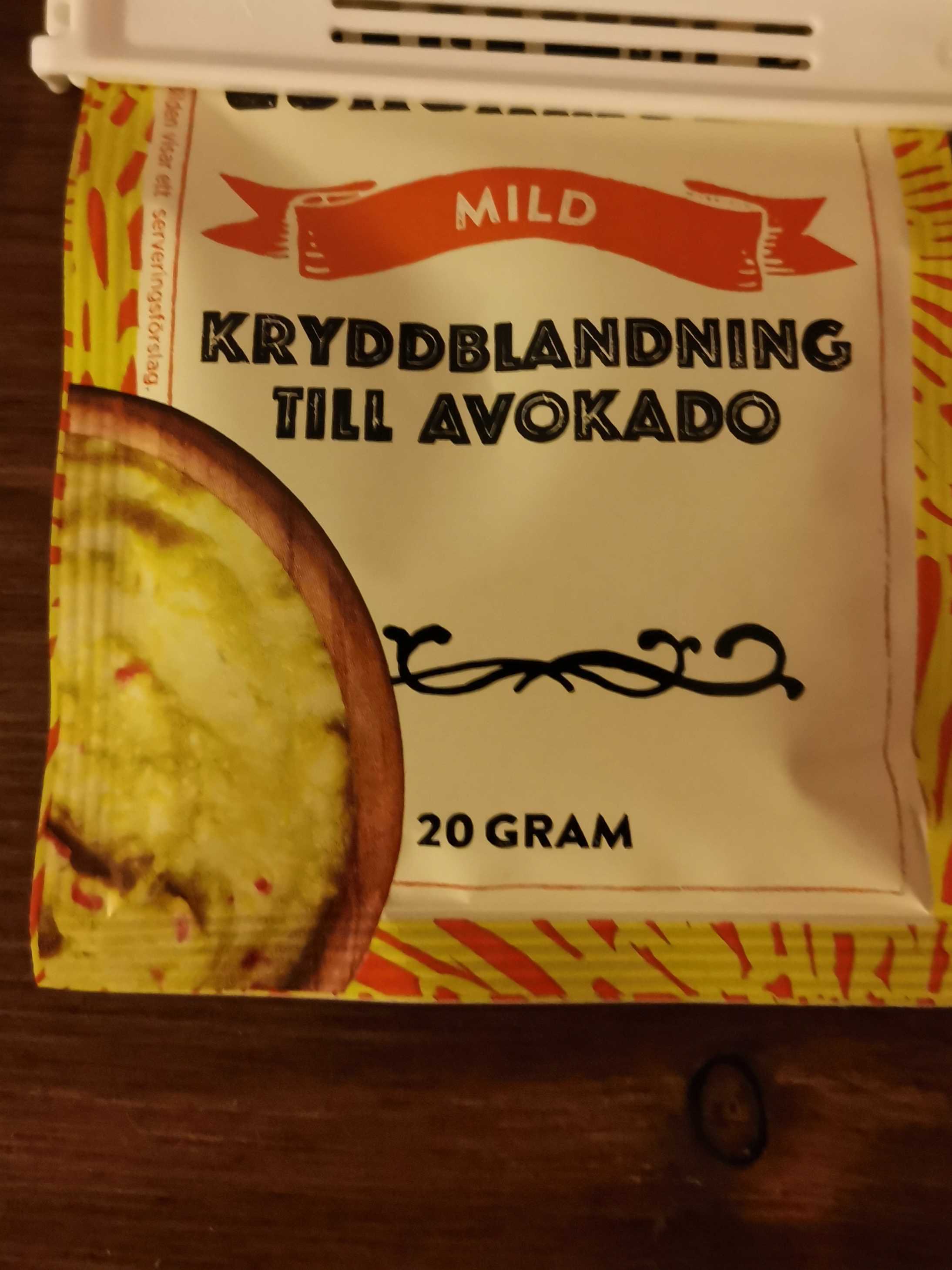 Kryddblandning till avocado