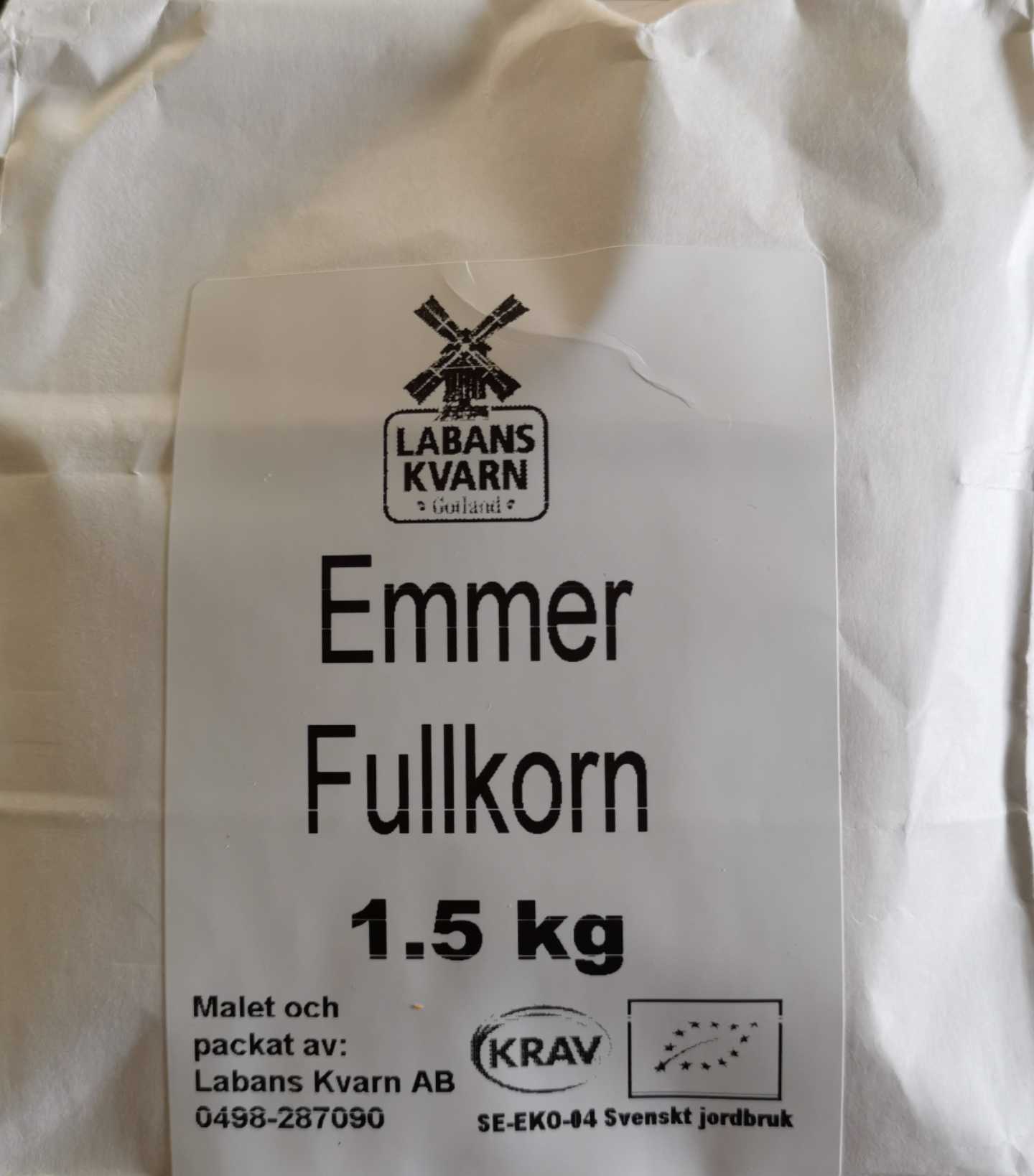 Emmer fullkorn Eko