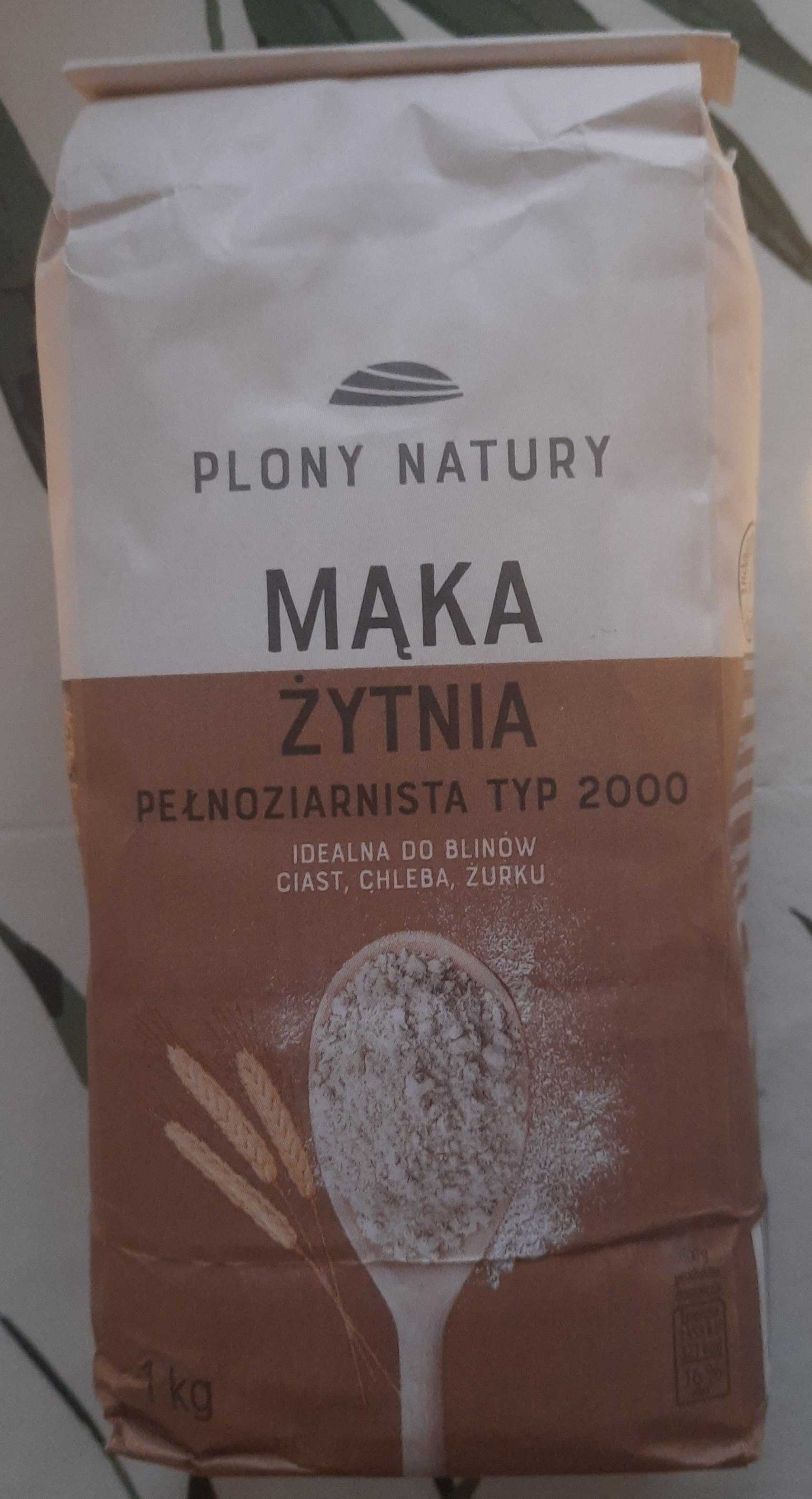 Mąka żytnia pełnoziarnista typ 2000