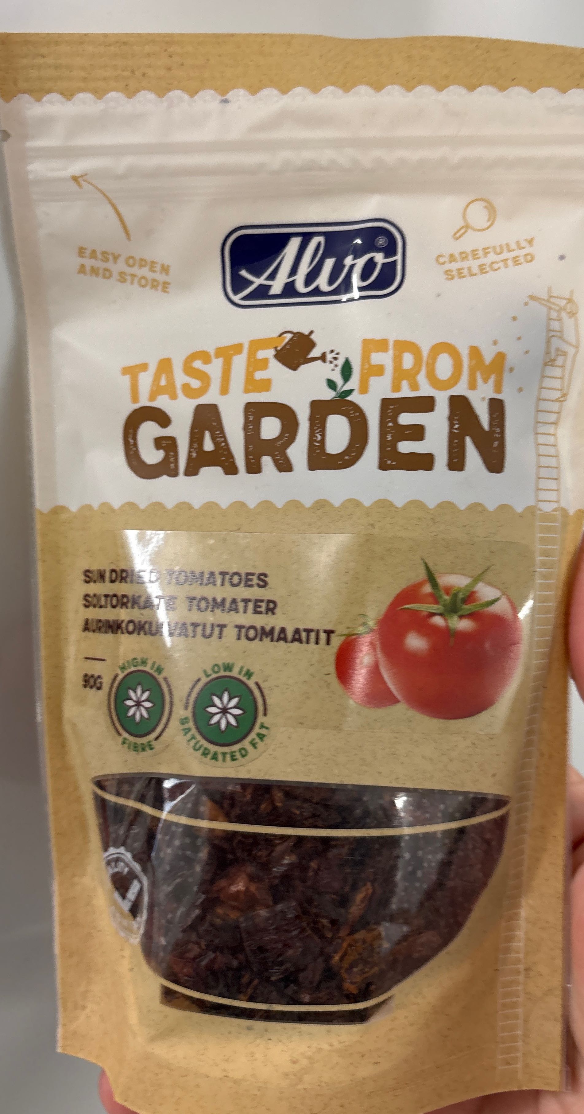 Soltorkade tomater