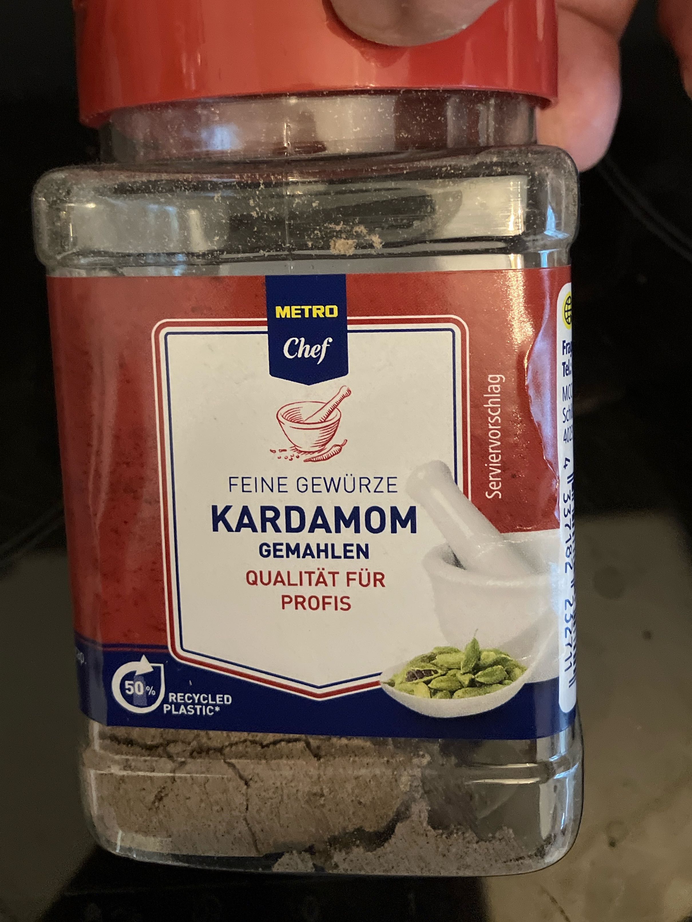 Kardamom gemahlen