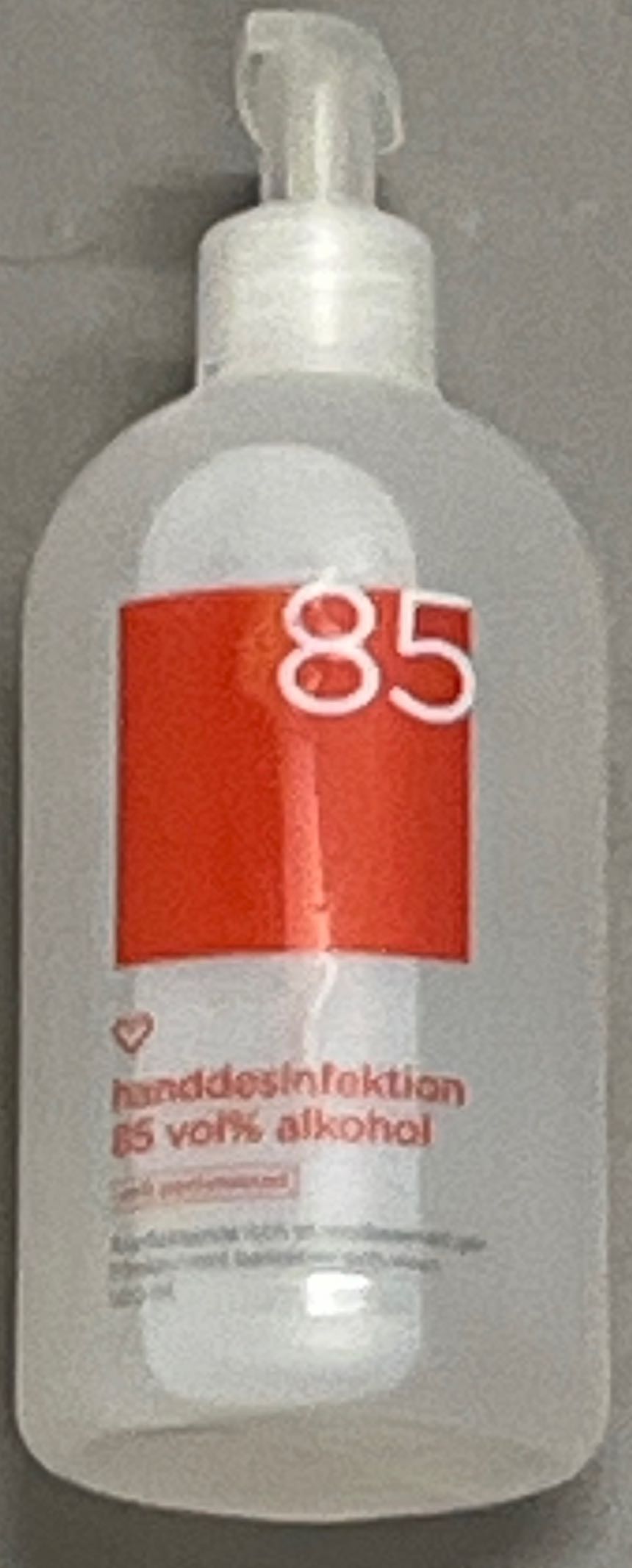 Handdesinfektion 85 vol% alkohol