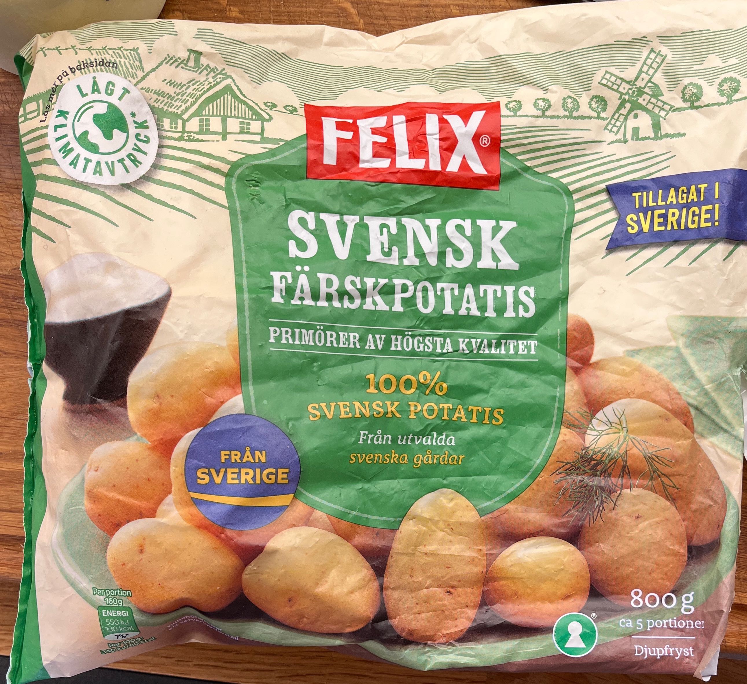 Svensk färskpotatis