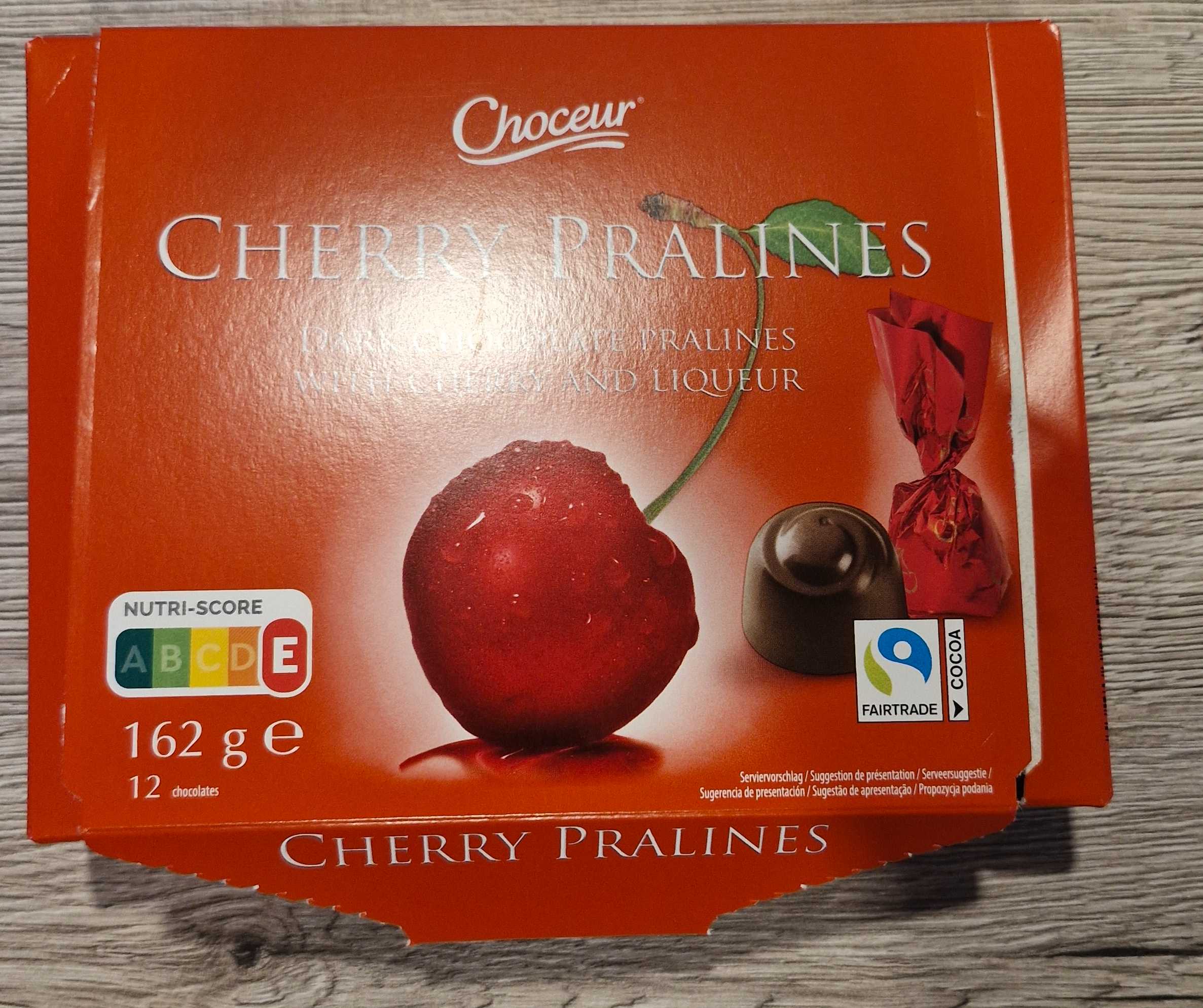 Cherry pralines