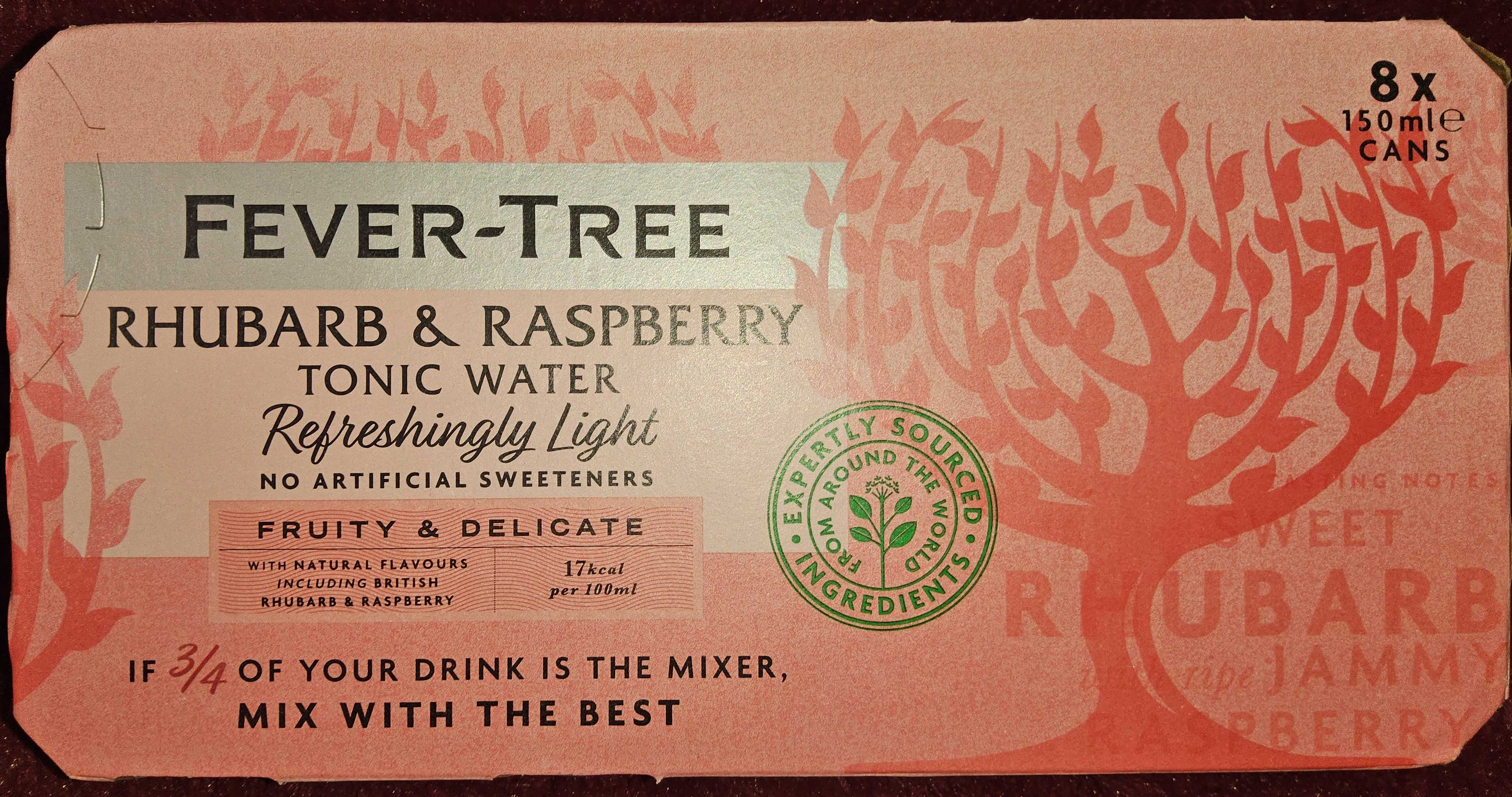 Rhubarb & Raspberry Tonic