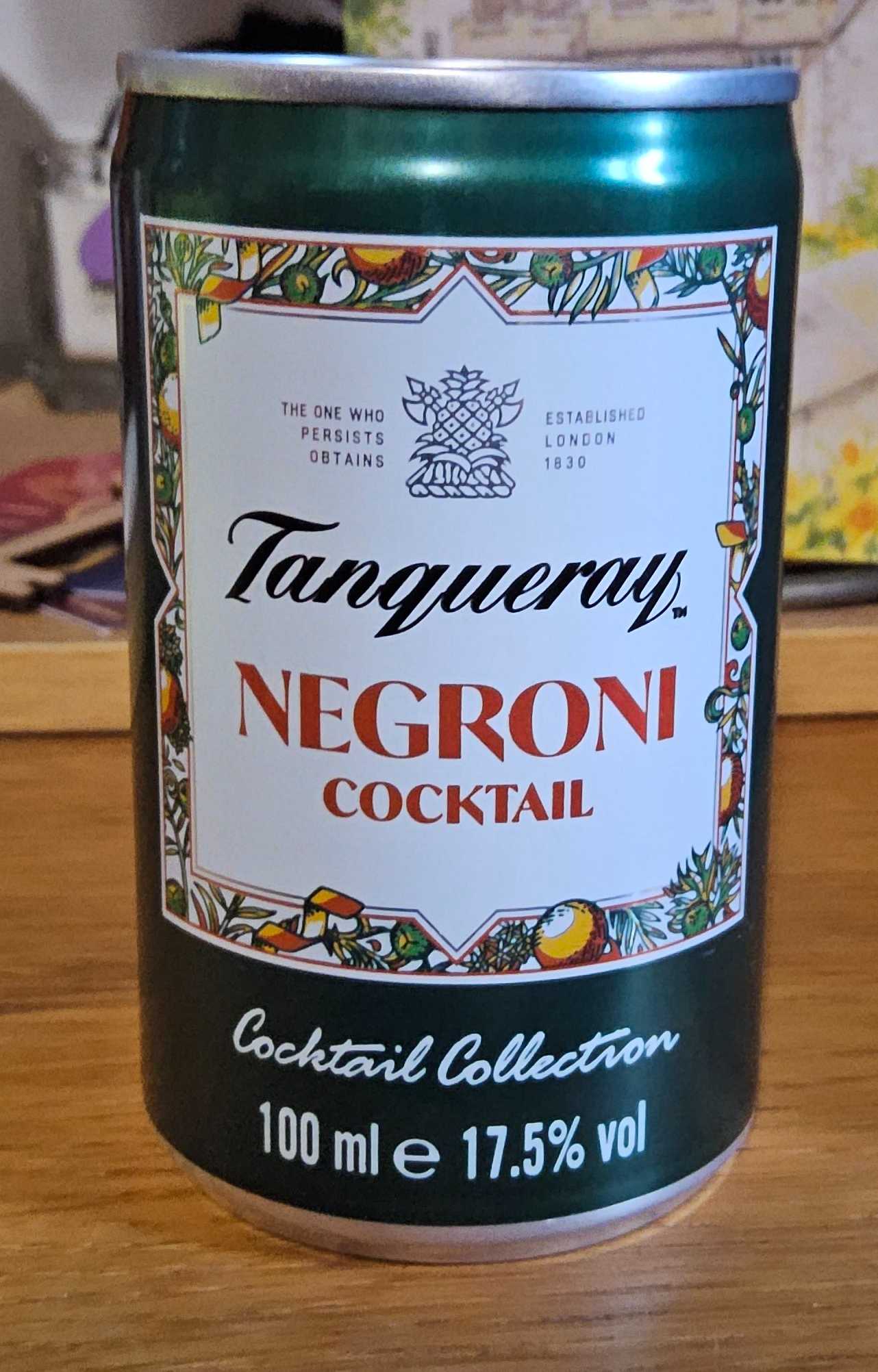 Negroni cocktail