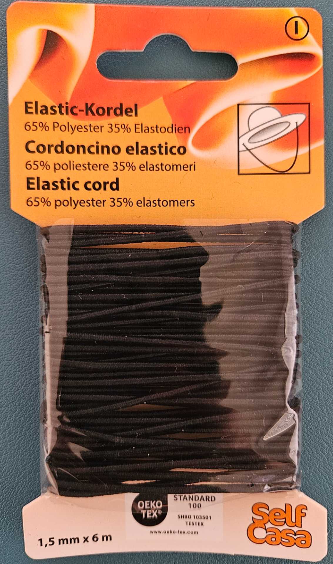 Elastic-Kordel 1,5 mm - Thomas Philipps