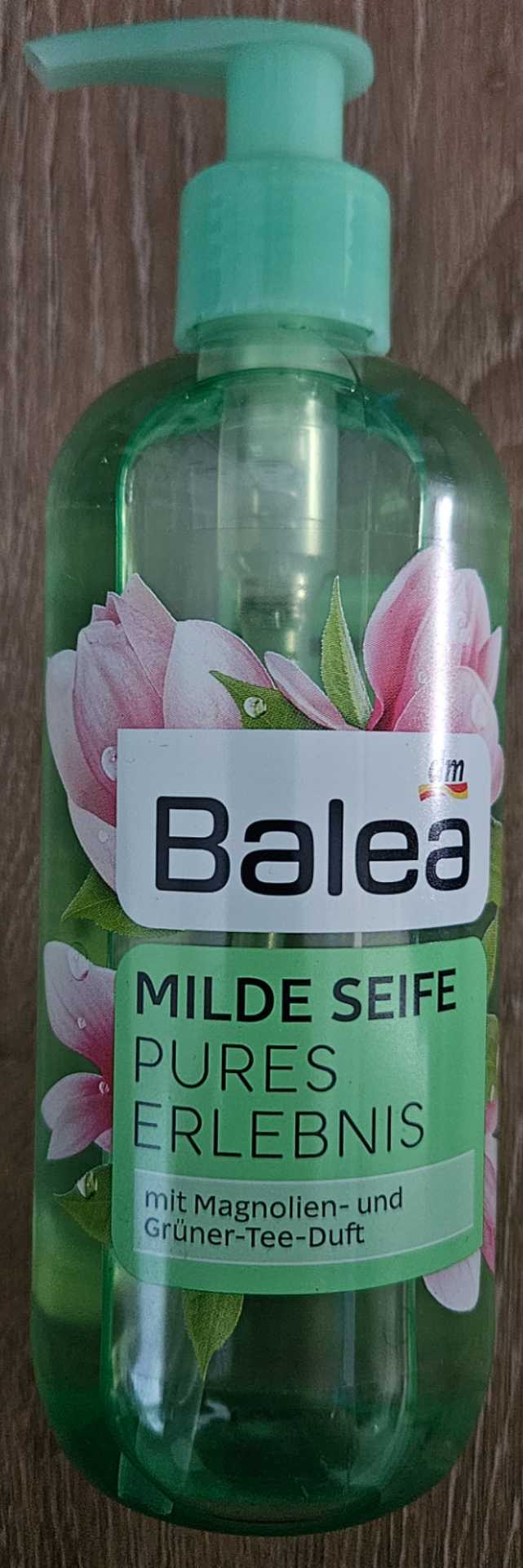 Milde Seife Pures Erlebnis mit Magnolien- & Grüner Tee-Duft - Dm Balea
