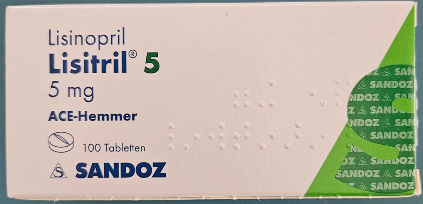 Lisitril 5 (5 mg) - Sandoz