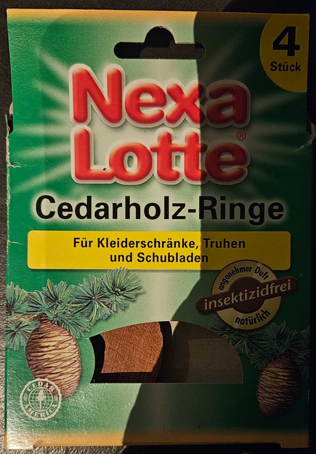 Cedarholz-Ringe - Nexa Lotte