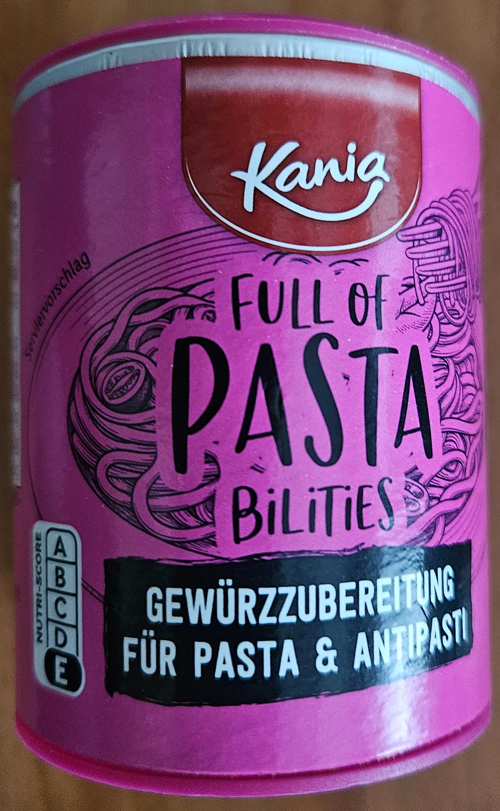 Full Of Pasta Bilities Gewürzzubereitung für Pasta & Antipasti