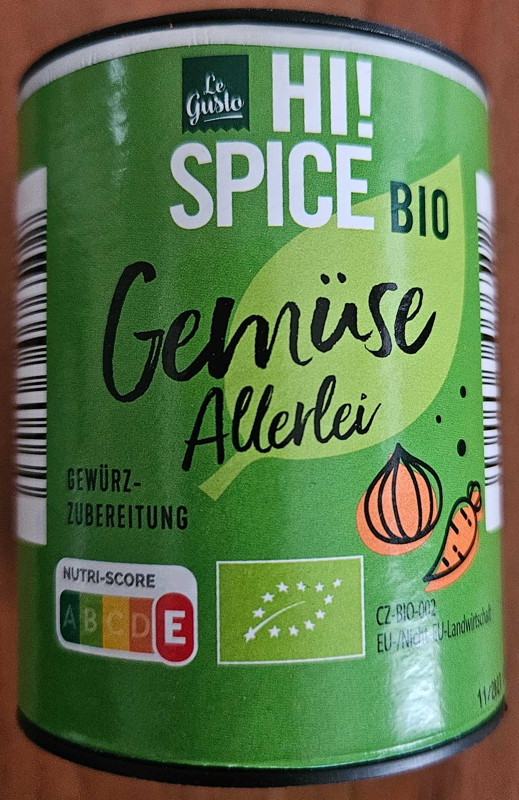 Hi! Spice Bio Gemüse Allerlei
