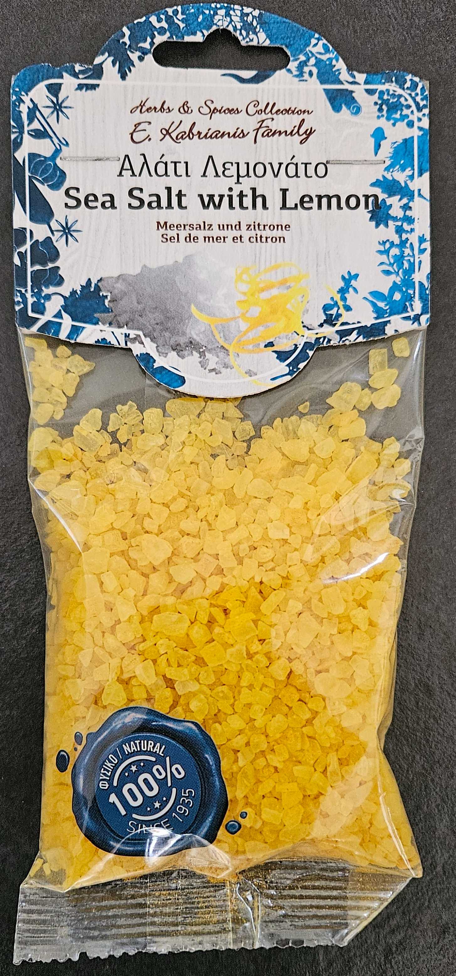 Sea Salt with Lemon (Meersalz und Zitrone)