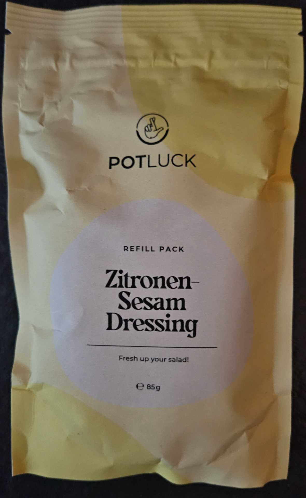 Zitronen-Sesam Dressing Refill Pack