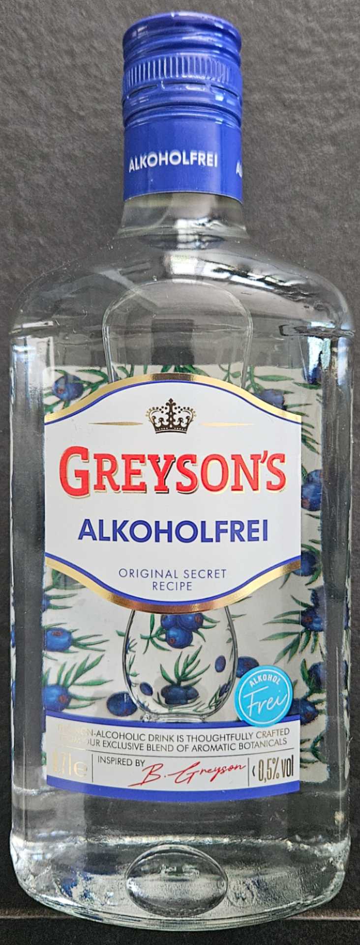 Greyson's alkoholfrei < 0,5% Vol.