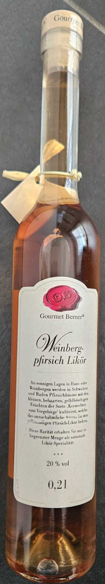 Weinbergpfirsich Likör