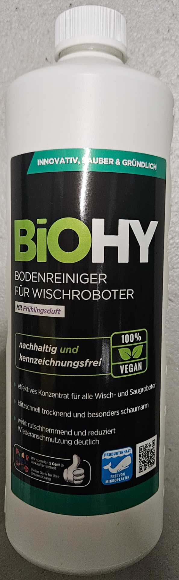 Bodenreiniger für Wischroboter mit Frühlingsduft