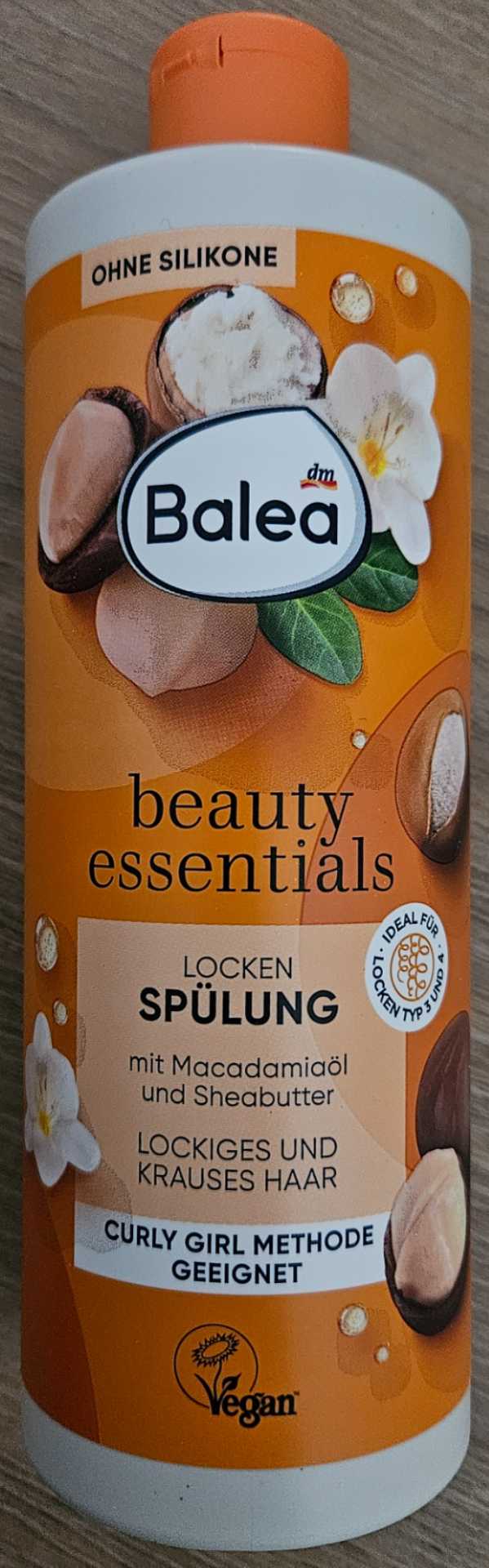 Beauty Essentials Locken-Spülung mit Macadamiaöl & Sheabutter Lockiges & Krauses Haar - Dm Balea