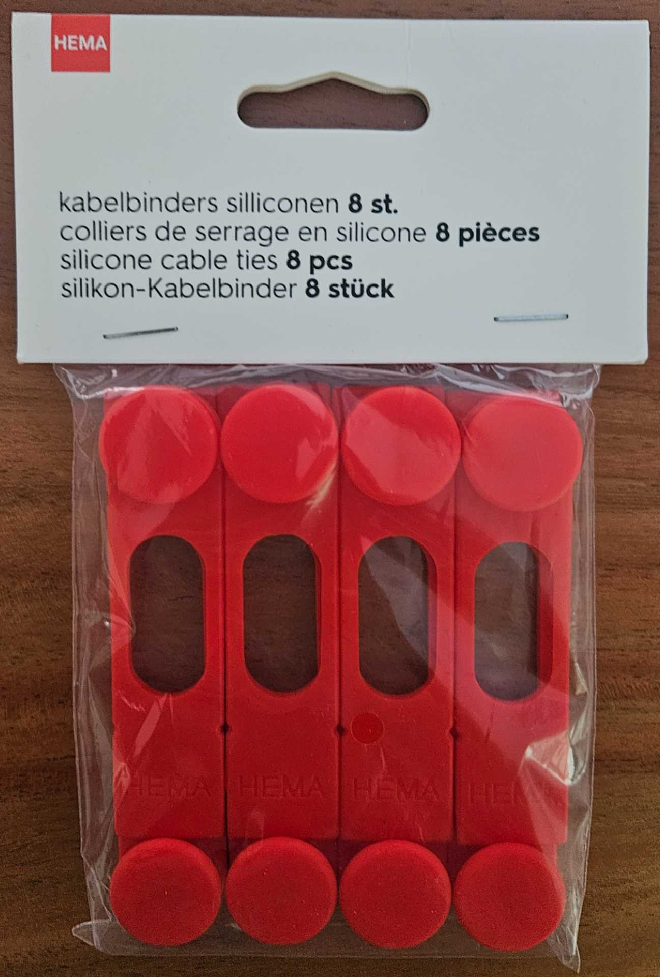 Silikon-Kabelbinder