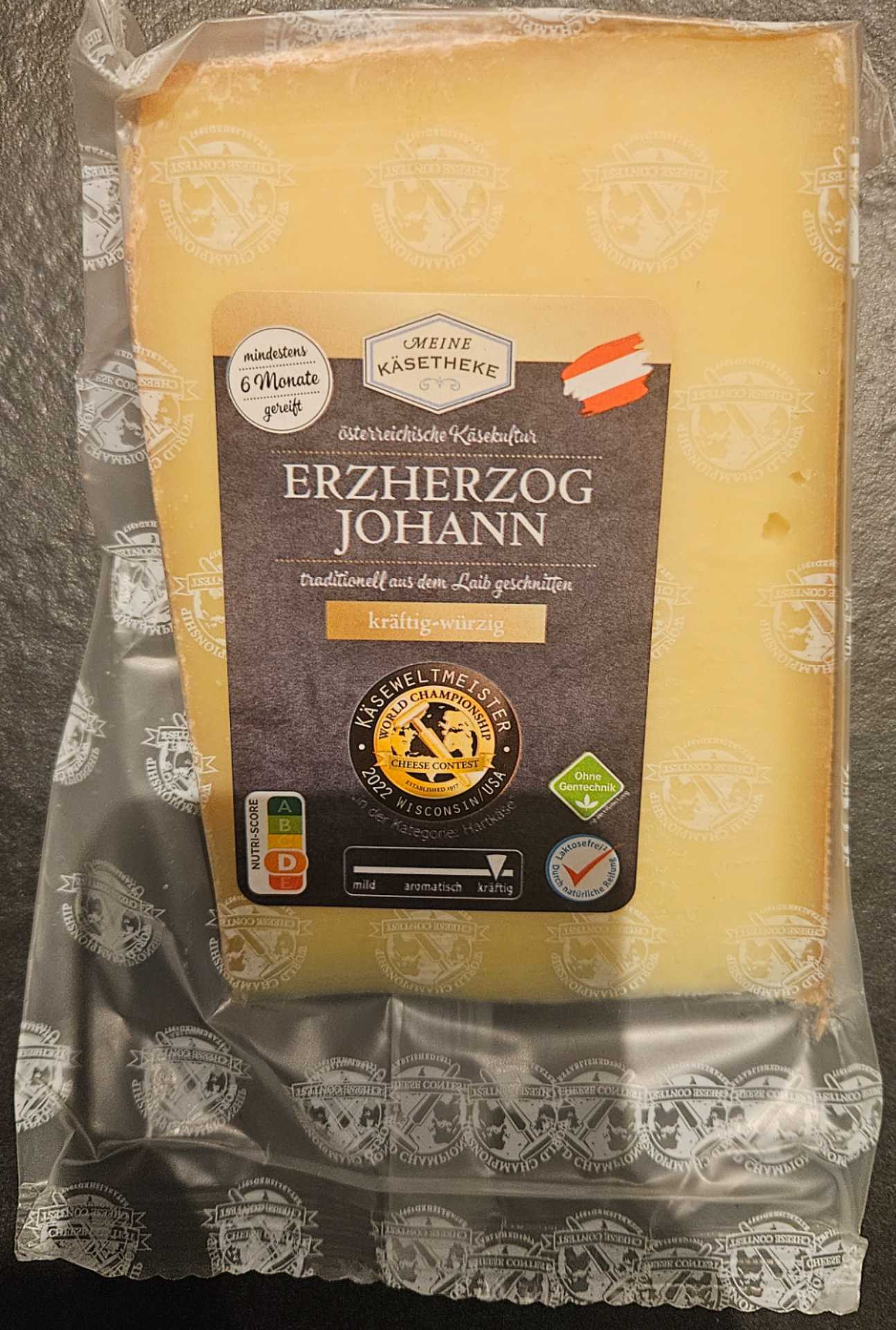 Erzherzog Johann kräftig-würzig - Meine Käsetheke