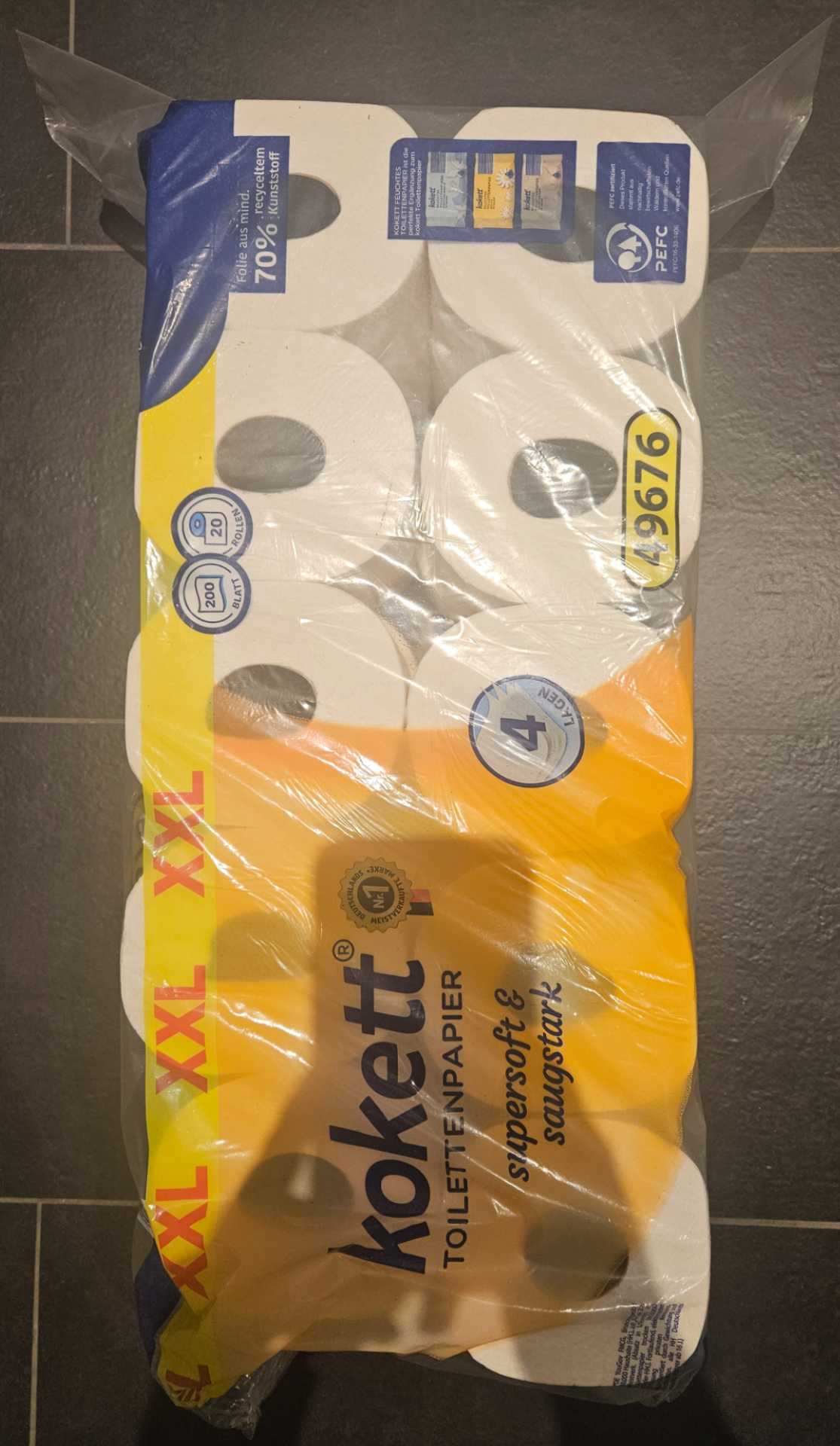 Toilettenpapier 4-lagig XXL - Kokett